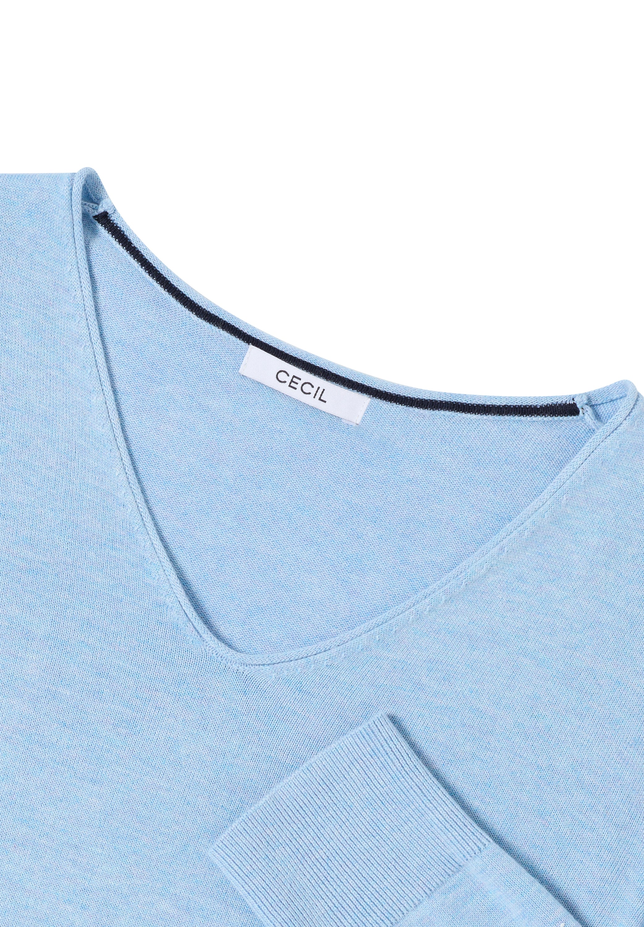 Cecil Strickpullover, im soften Baumwoll-Mix
