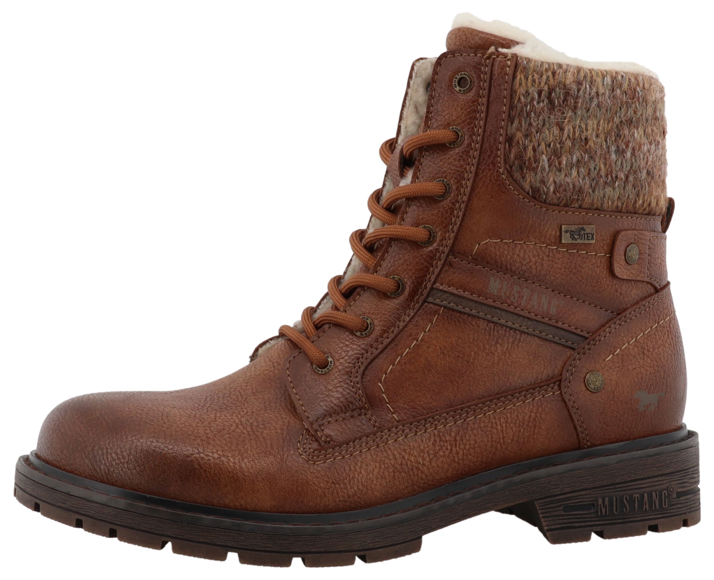 Mustang Shoes Winterstiefelette "Bienke" Winterboots mit TEX-Membrane günstig online kaufen