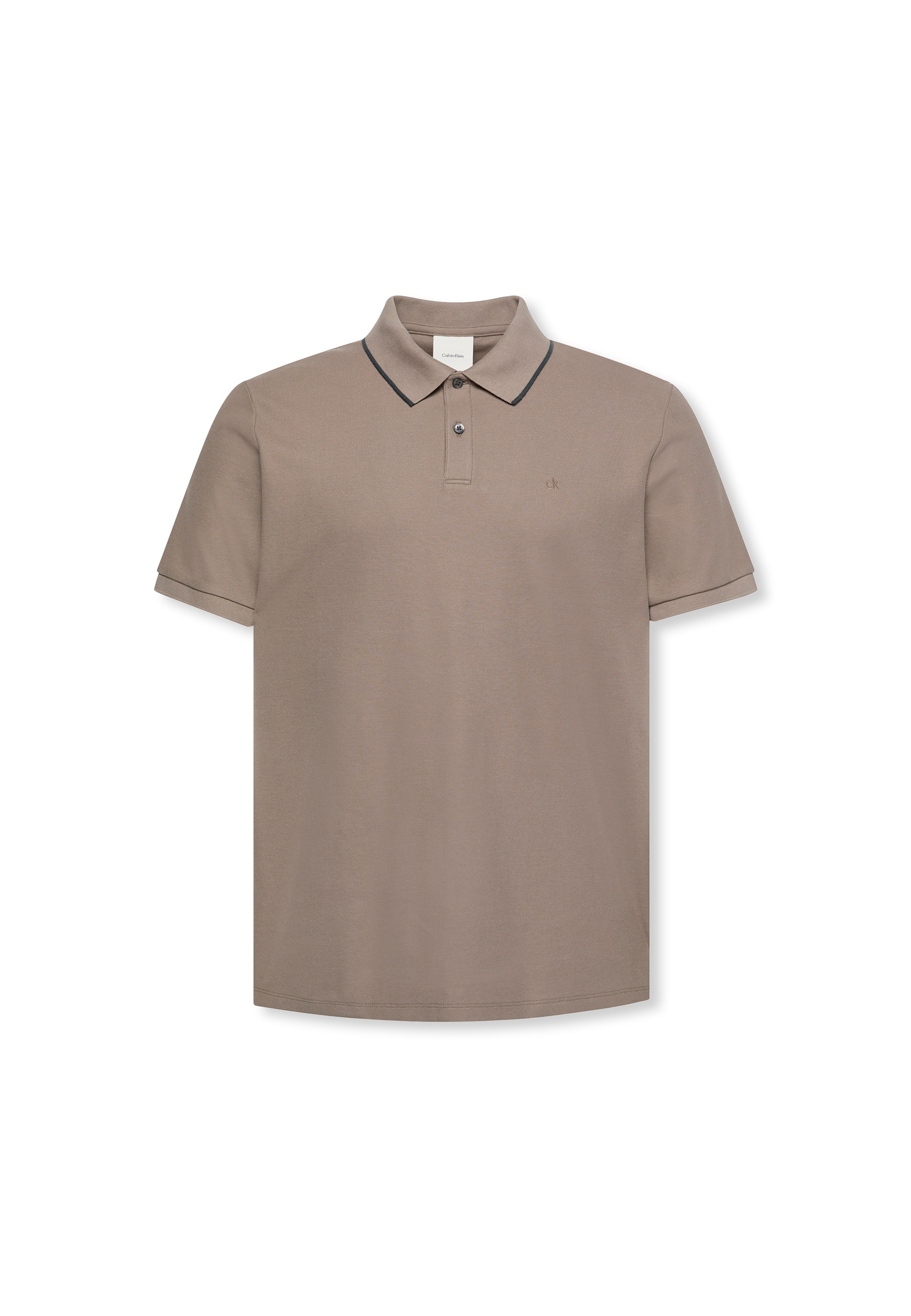 Calvin Klein Poloshirt "SS RFND PQ TPPD CLSS", Mit Rundhalsausschnitt günstig online kaufen