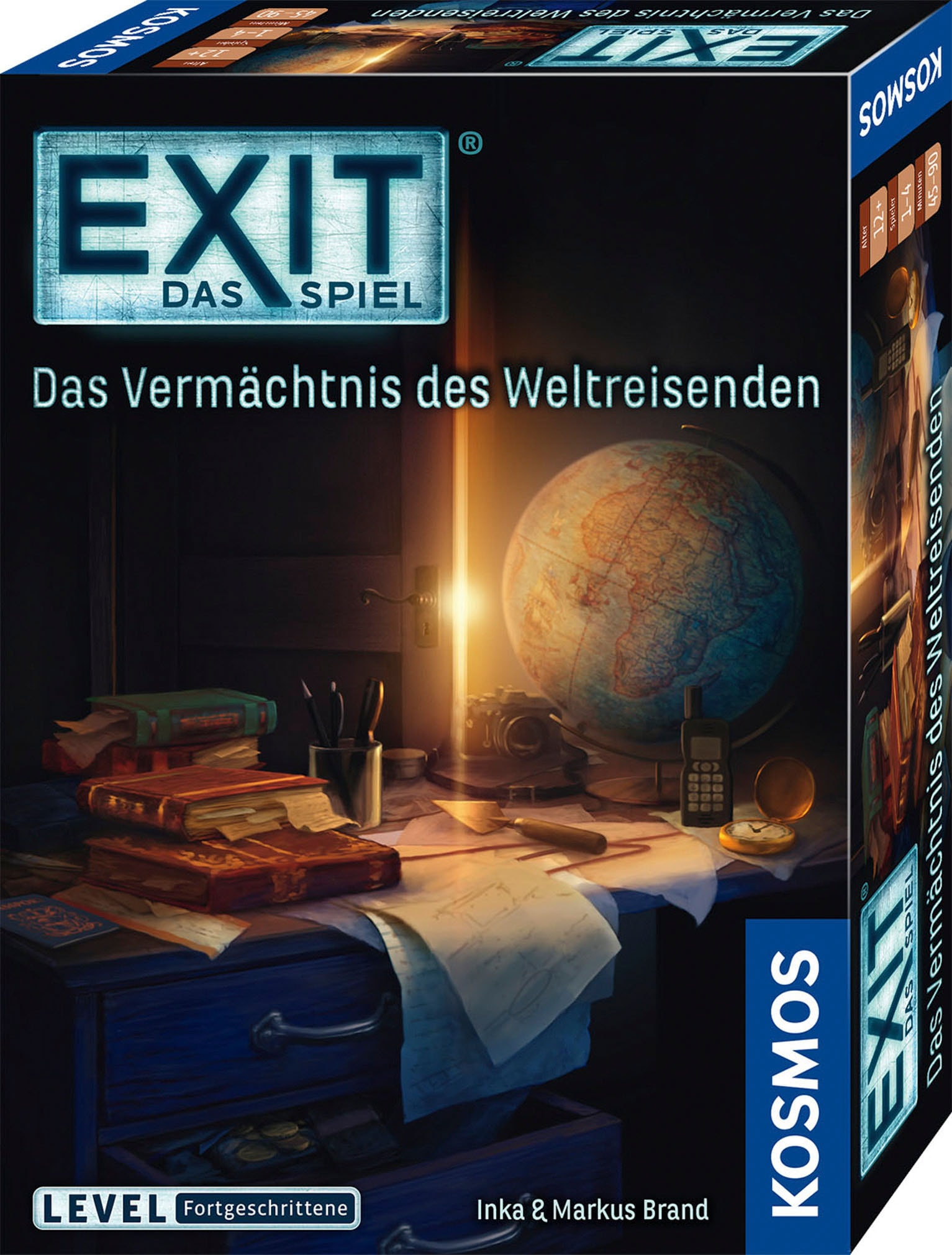 Spiel »EXIT, Das Spiel, Das Vermächtnis des Weltreisenden«, Made in Germany