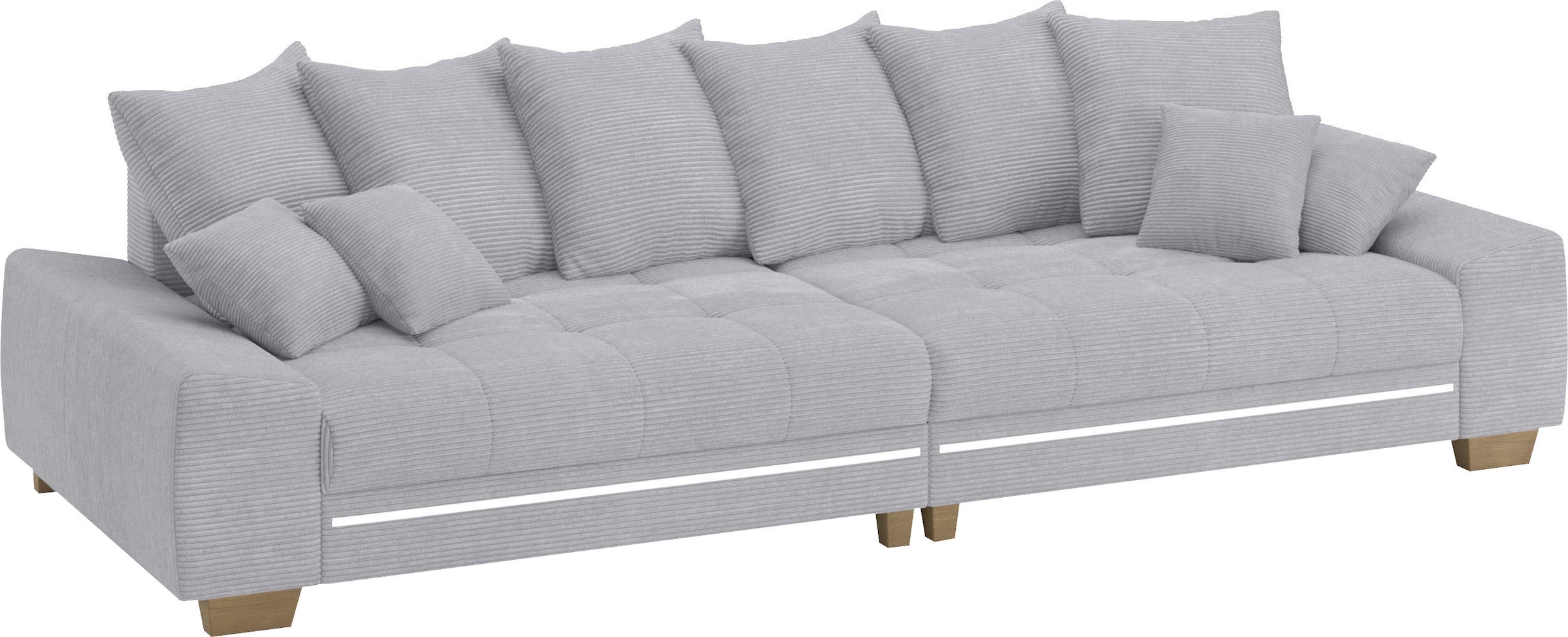 Mr. Couch Big-Sofa "Nikita II", mit RGB-LED Beleuchtung, Kaltschaumpolsteru günstig online kaufen