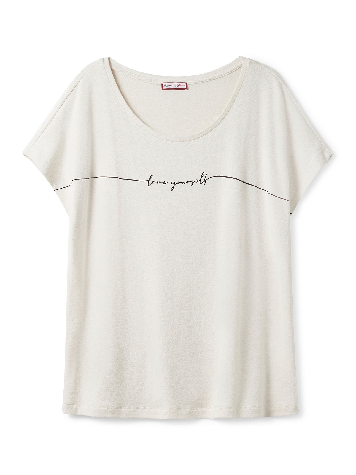 sheego by Joe Browns T-Shirt »Große Größen«, mit Soft-Touch in Feinstrick- Optik für kaufen | BAUR