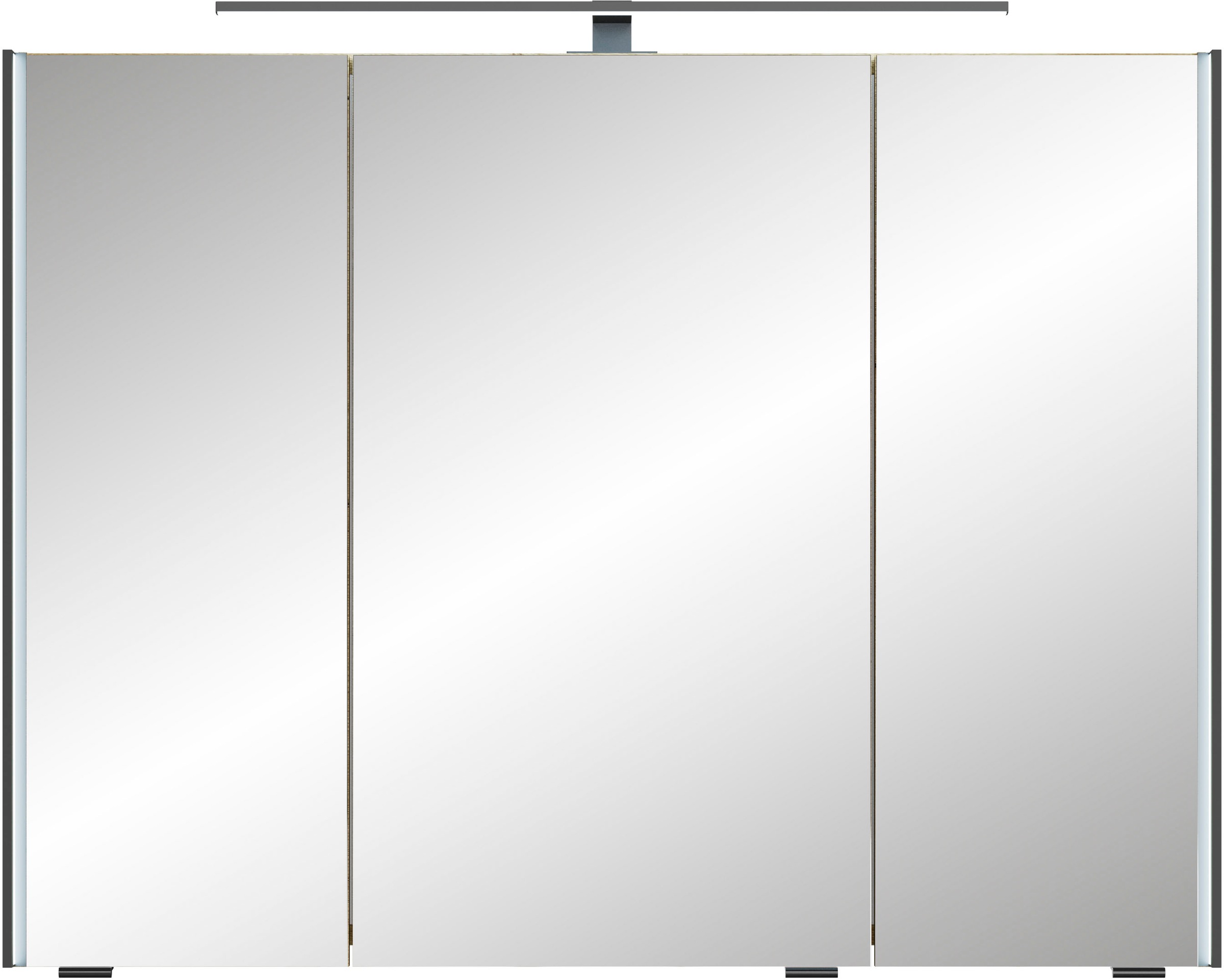 Saphir Spiegelschrank »Serie 7045 Badezimmer-Spiegelschrank inkl. LED-Beleuchtung, 3 Türen«, Badschrank 93,2 cm breit, inkl. LEDplus Schalter und Türdämpfer