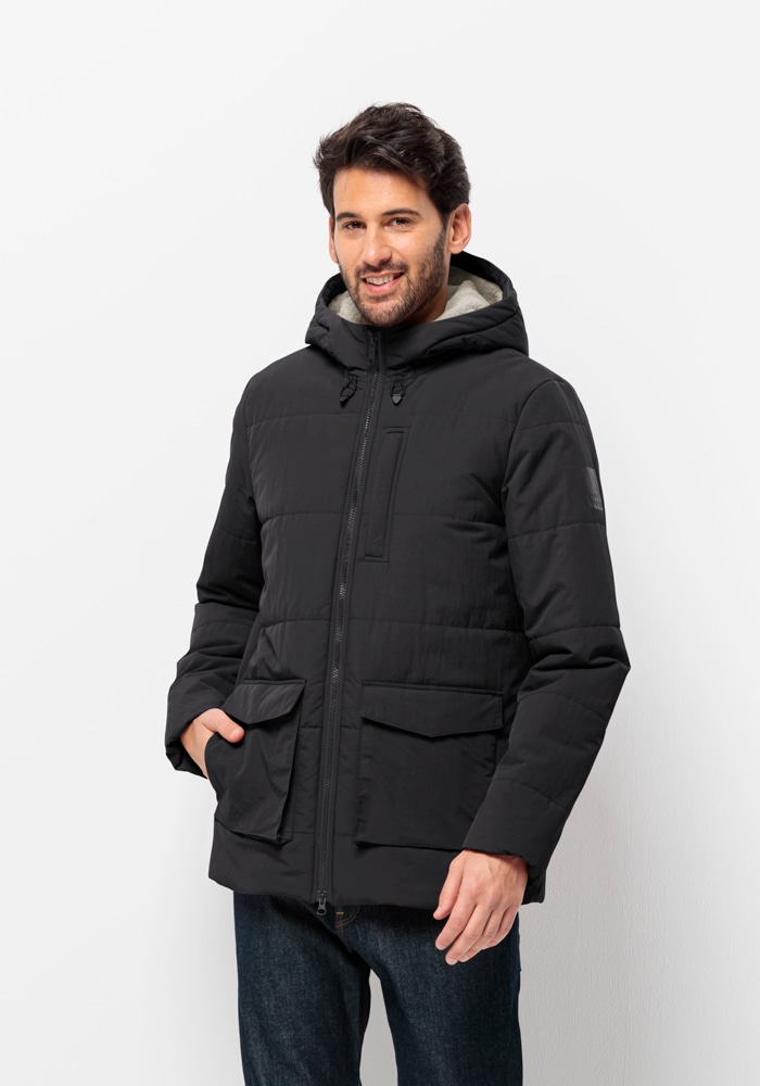 Jack Wolfskin Funktionsjacke "WHITE FROST JKT M", mit Kapuze