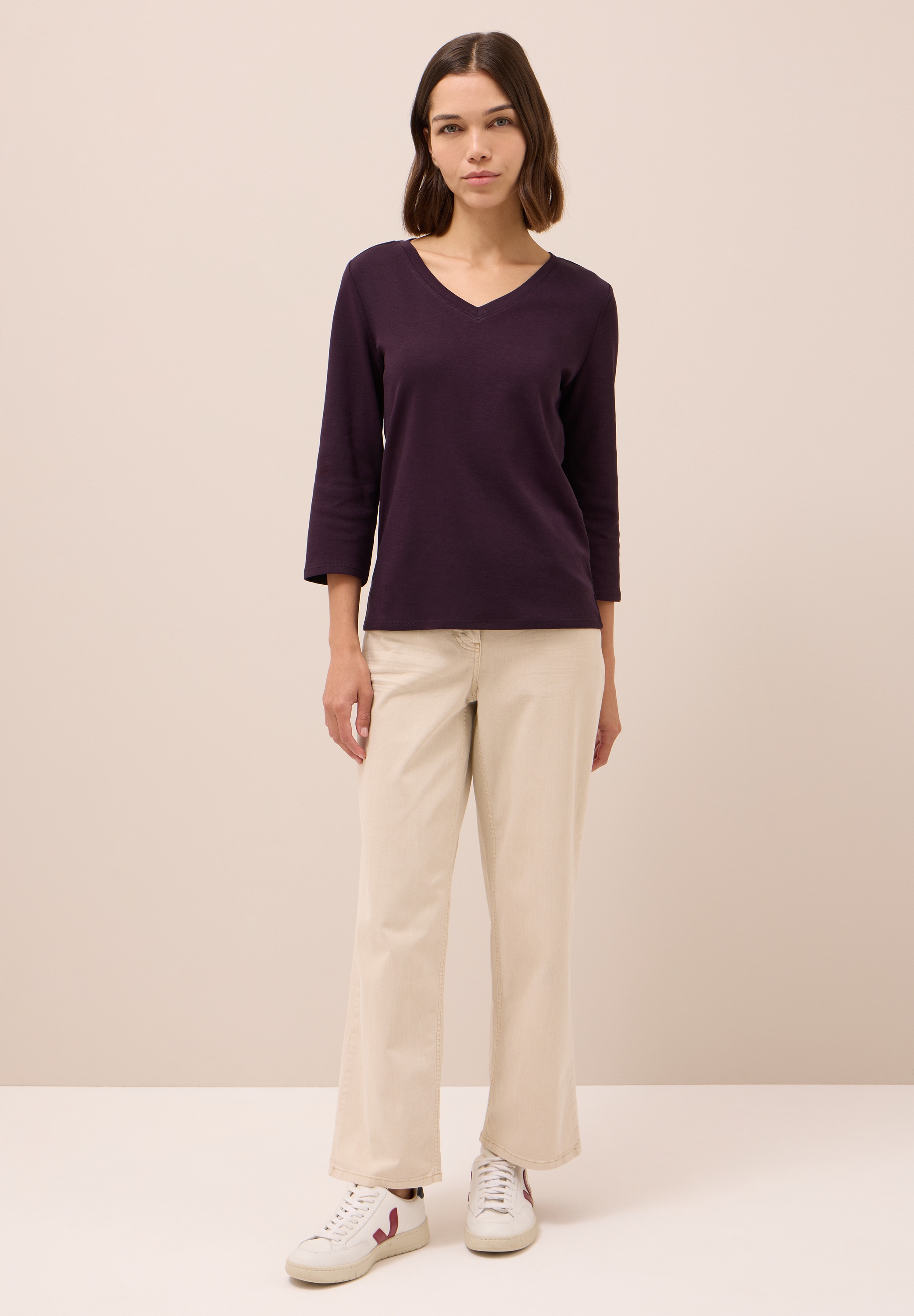 Thumbnail - Cecil T-Shirt aus reiner Baumwolle