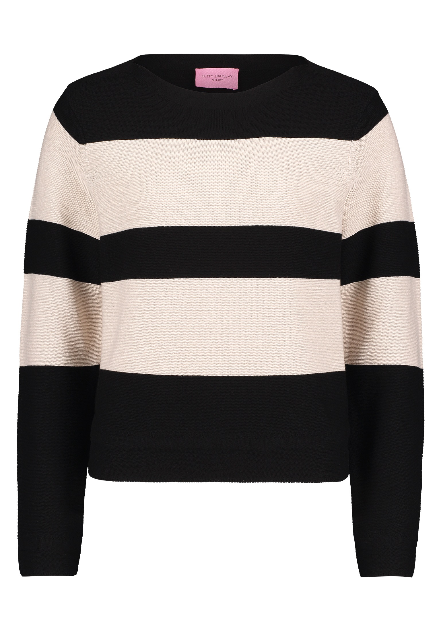 Betty Barclay Strickpullover »Betty Barclay Feinstrickpullover mit Streifen«, (1 tlg.), Ringel