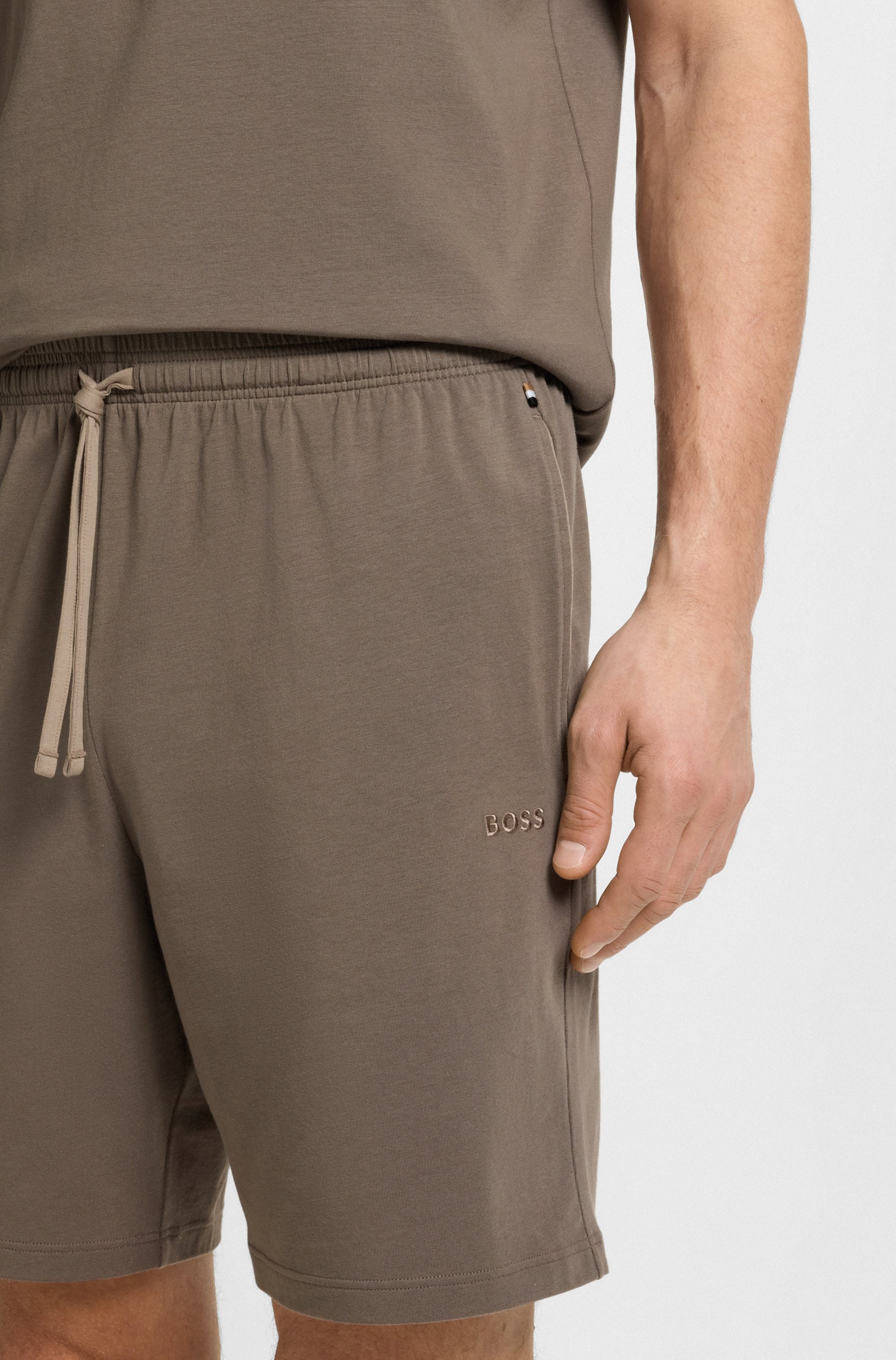 BOSS Sweatshorts »Mix&Match Short CW«, mit Eingriffstaschen