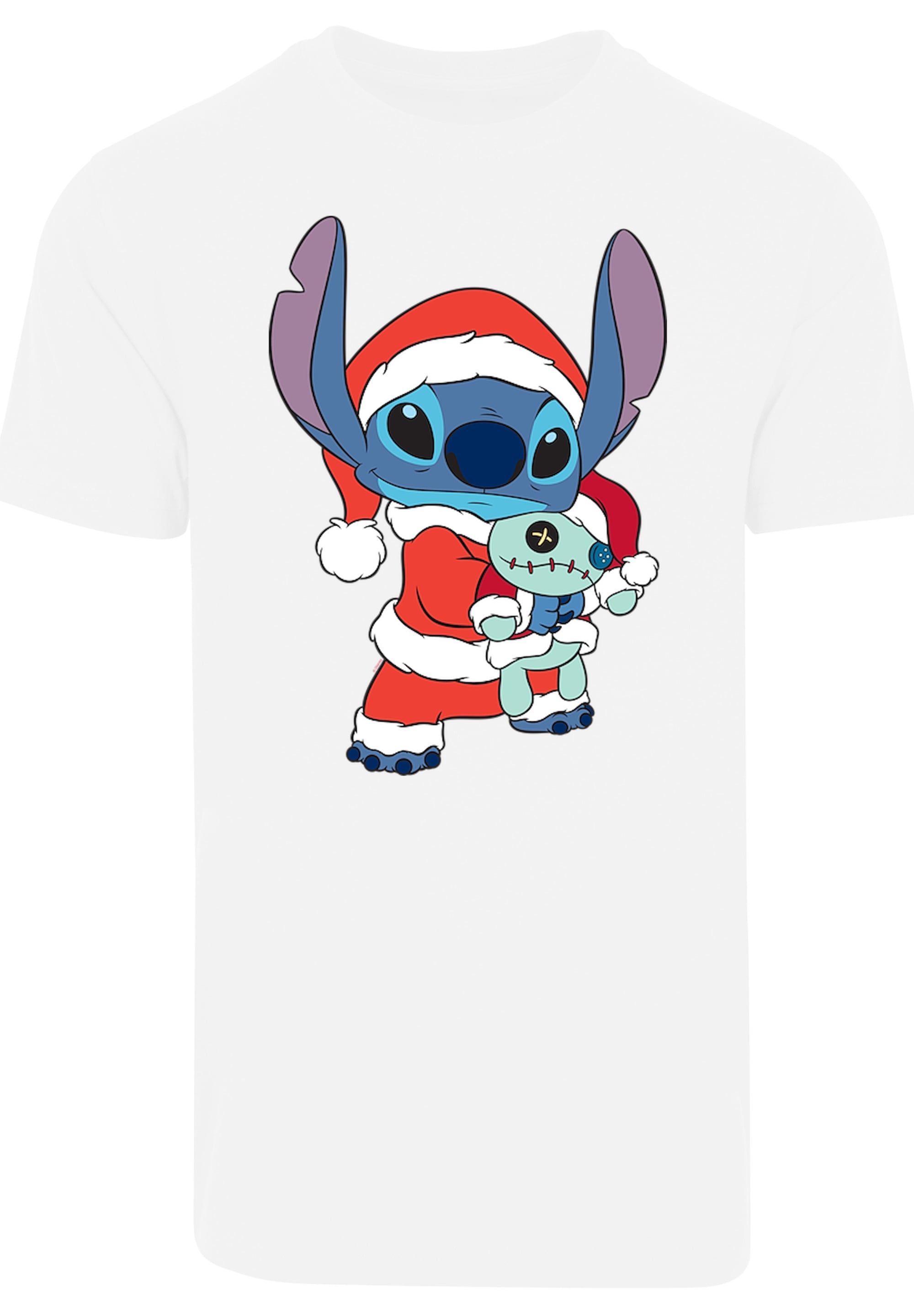F4NT4STIC T-Shirt »Disney Lilo & Stitch Christmas«, Print