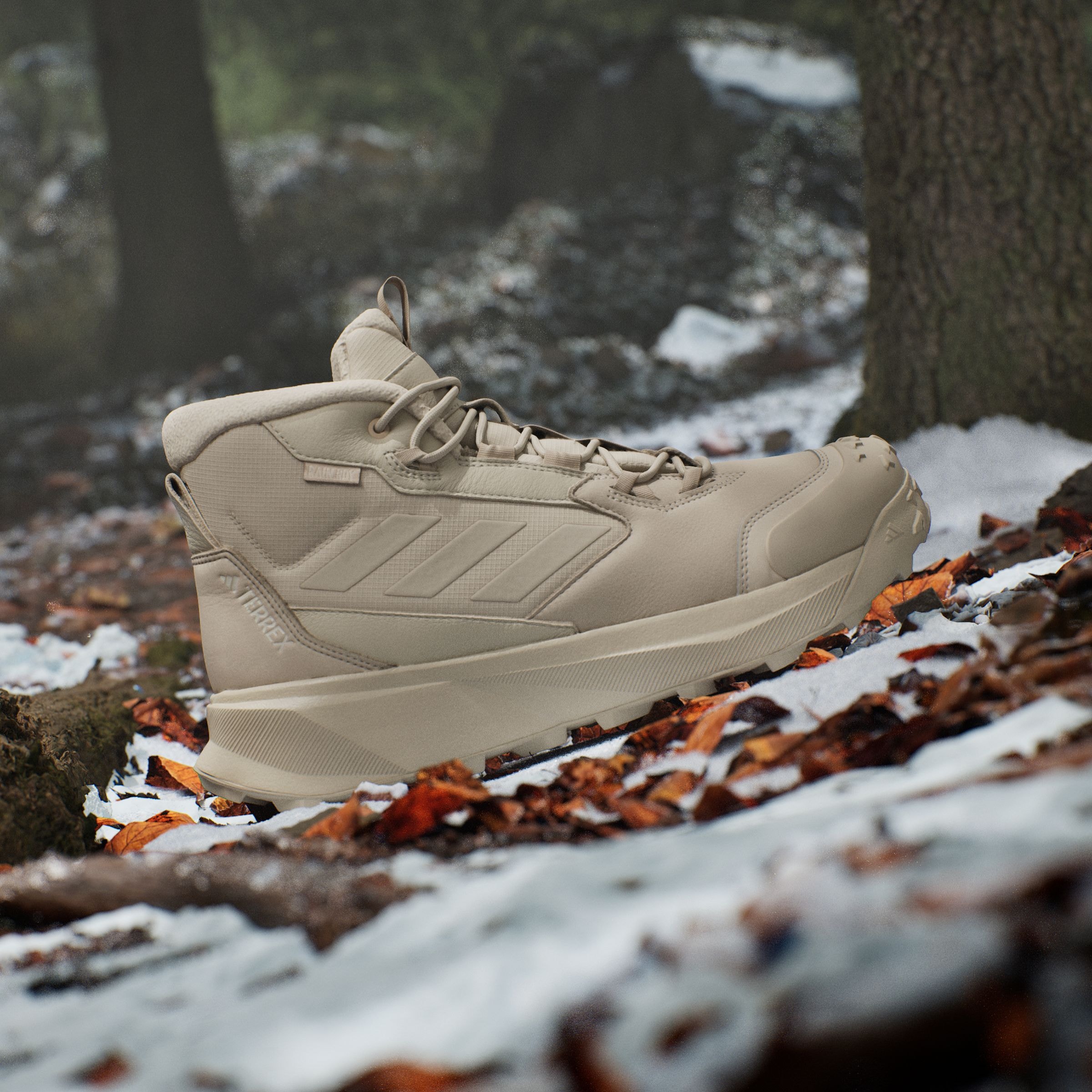 adidas TERREX Winterboots »TERREX WINTER LEATHER MID CUT RAIN.RDY COLD.RDY«, Snowboots, Winterstiefel, Winterschuhe, wasserdicht und gefüttert