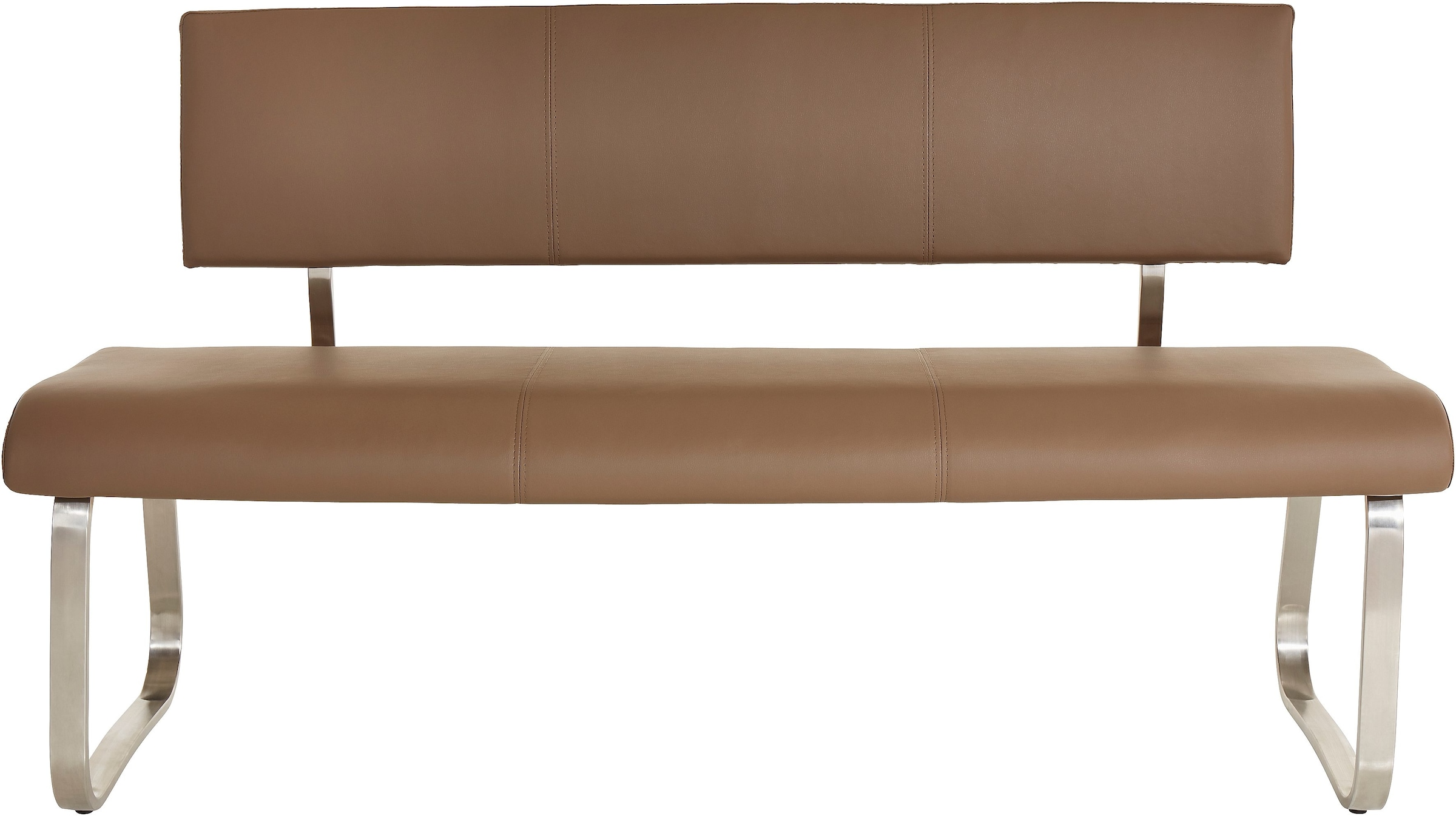 MCA furniture Polsterbank »Arco«, belastbar bis 280 Kg, Echtleder, in verschiedenen Breiten
