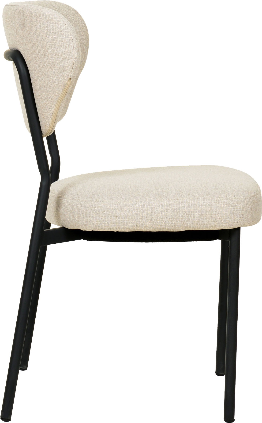 Essentials Stapelstuhl »Duko«, 1 St., mit Bezug, beige