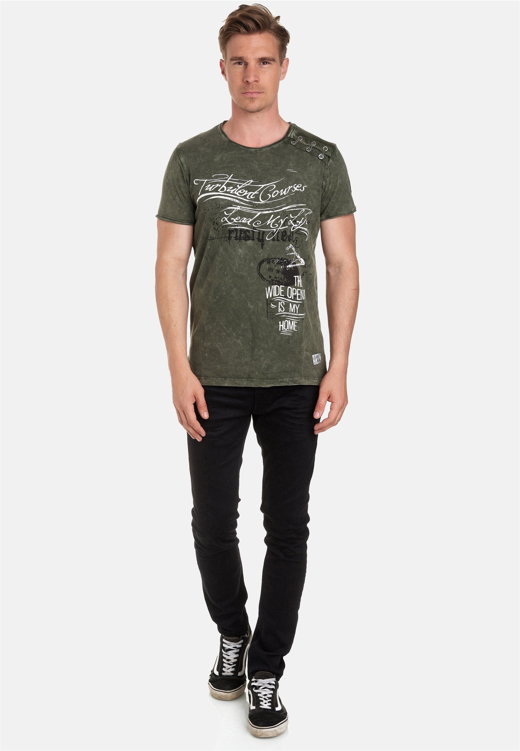 Rusty Neal T-Shirt in tollem Vintage-Look