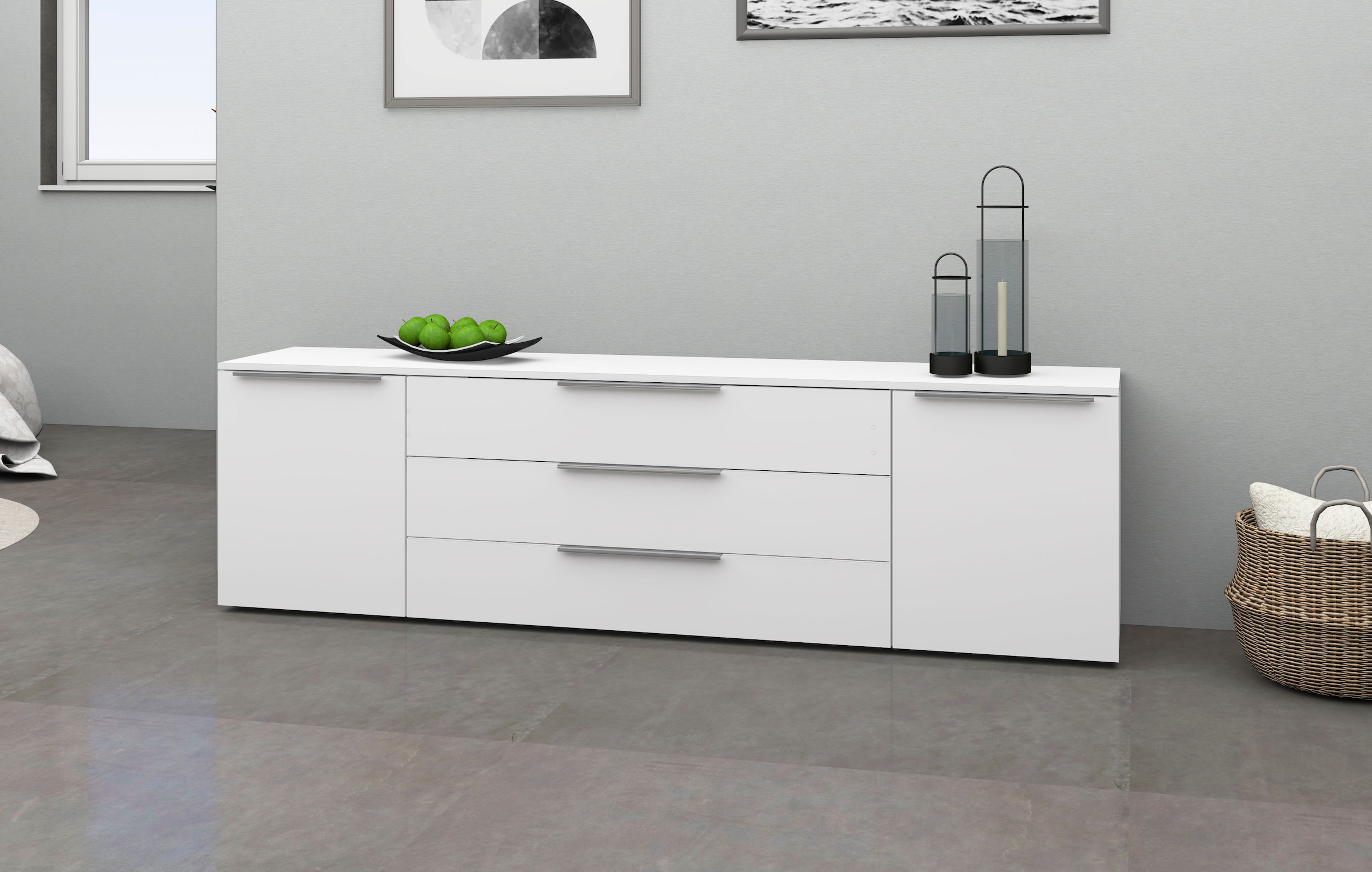 borchardt Möbel Sideboard »Oliva«, Breite 166 oder 200 cm