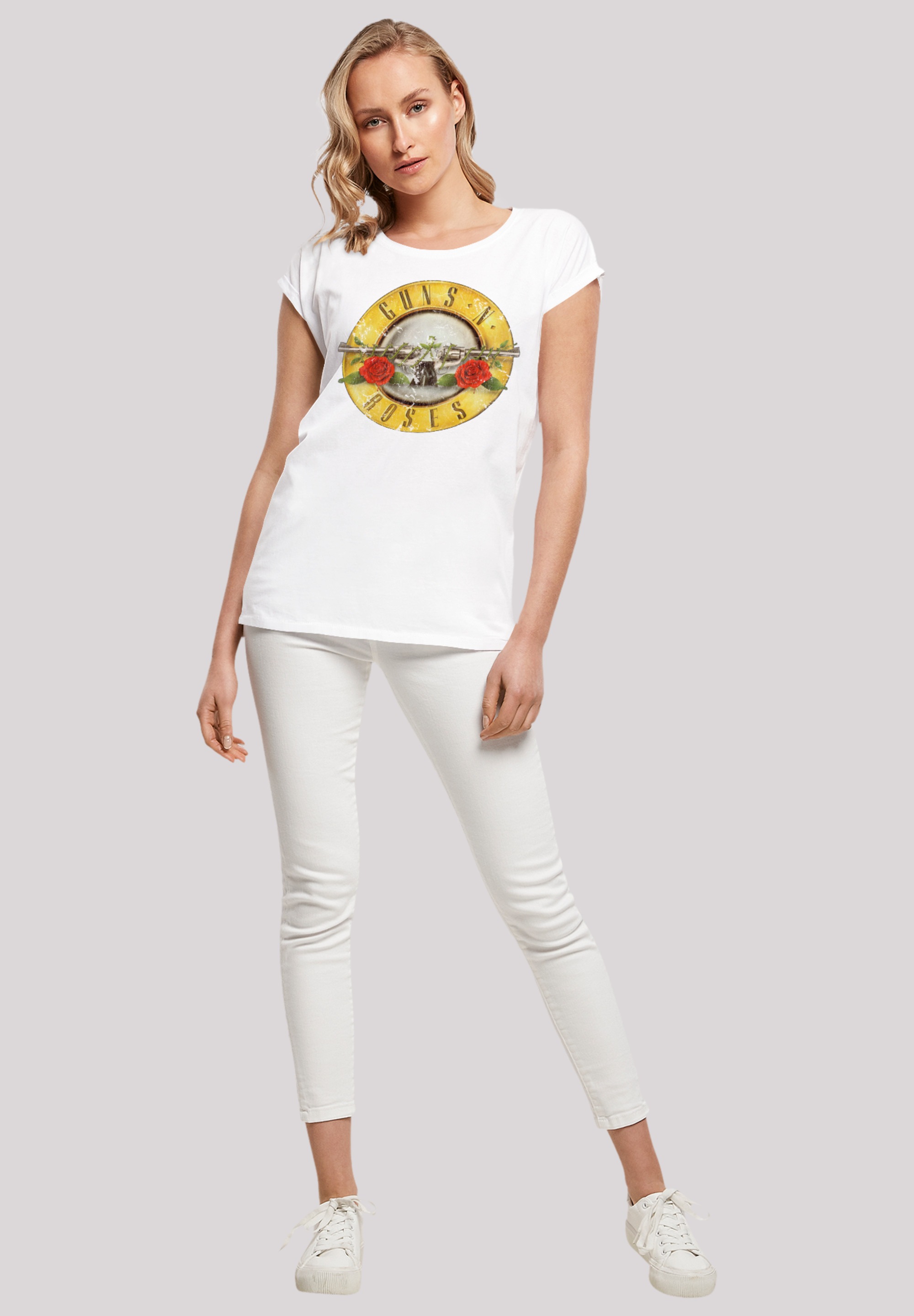 F4NT4STIC T-Shirt »Guns 'n' Roses Vintage Logo Black«, Premium Qualität