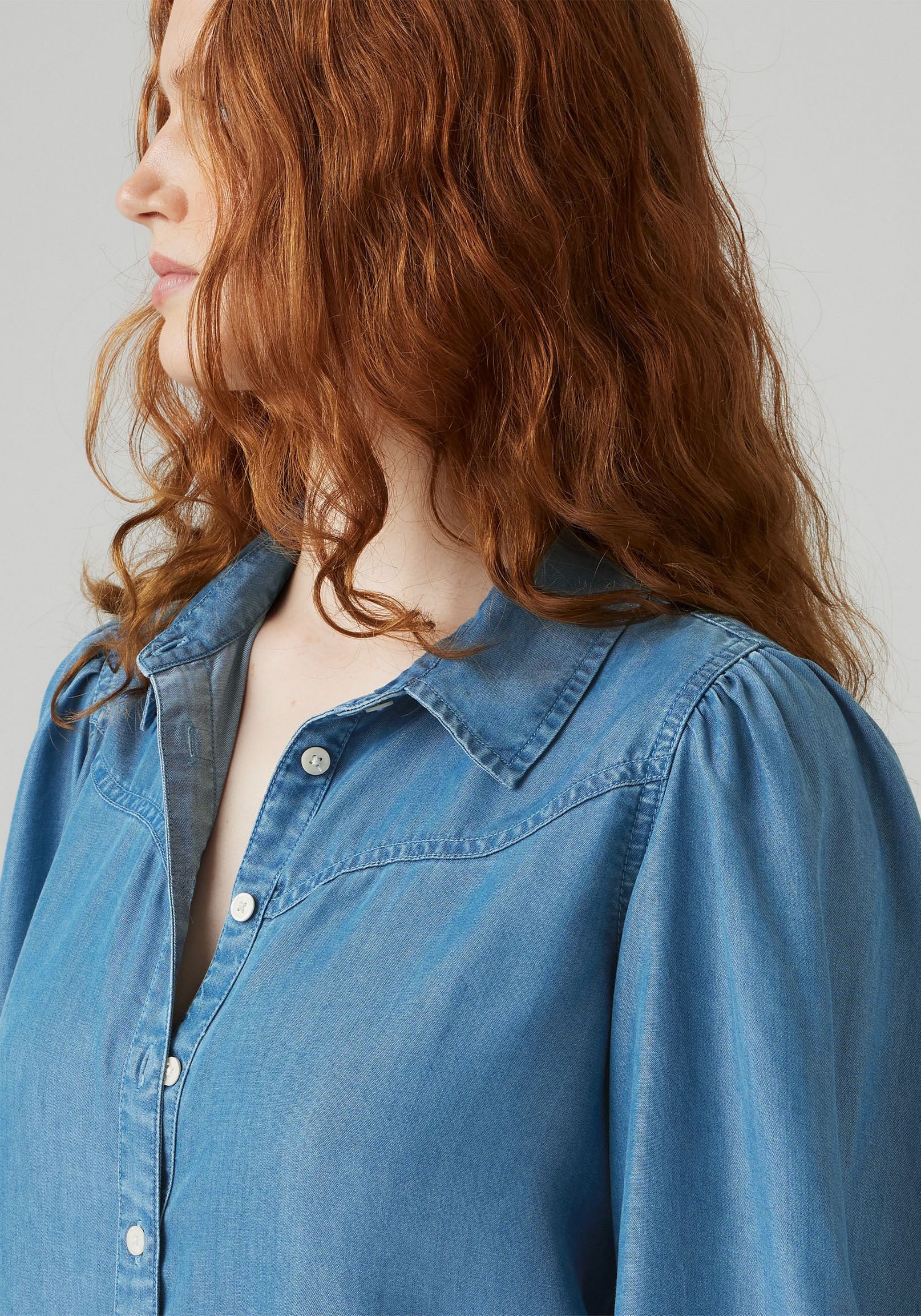 Levi's® Langarmbluse, Mit Puffärmel