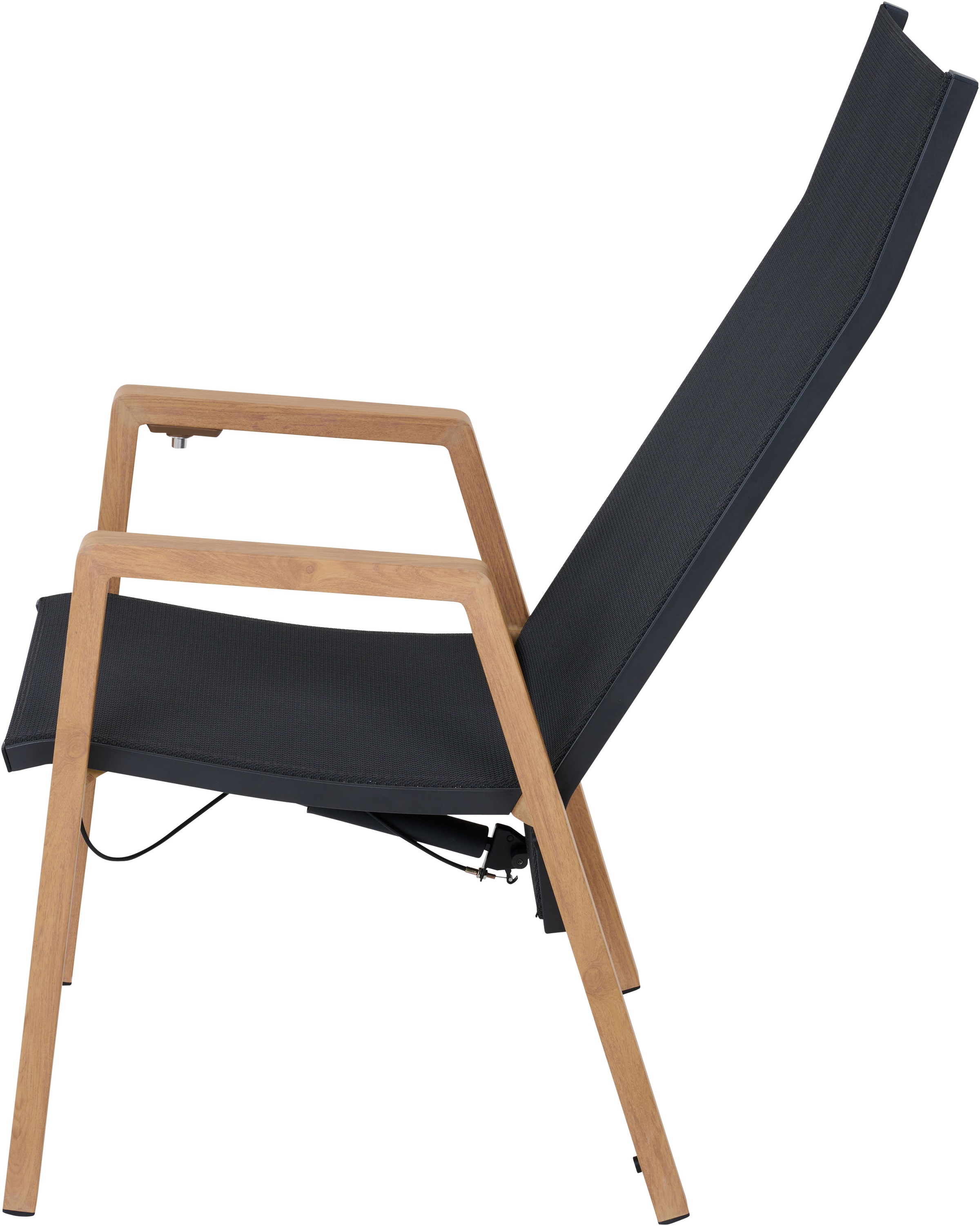 Siena Garden Gartensessel »CATANIA Move Sessel« Aluminiumgestell in teaklook, Ranotex® Bezug
