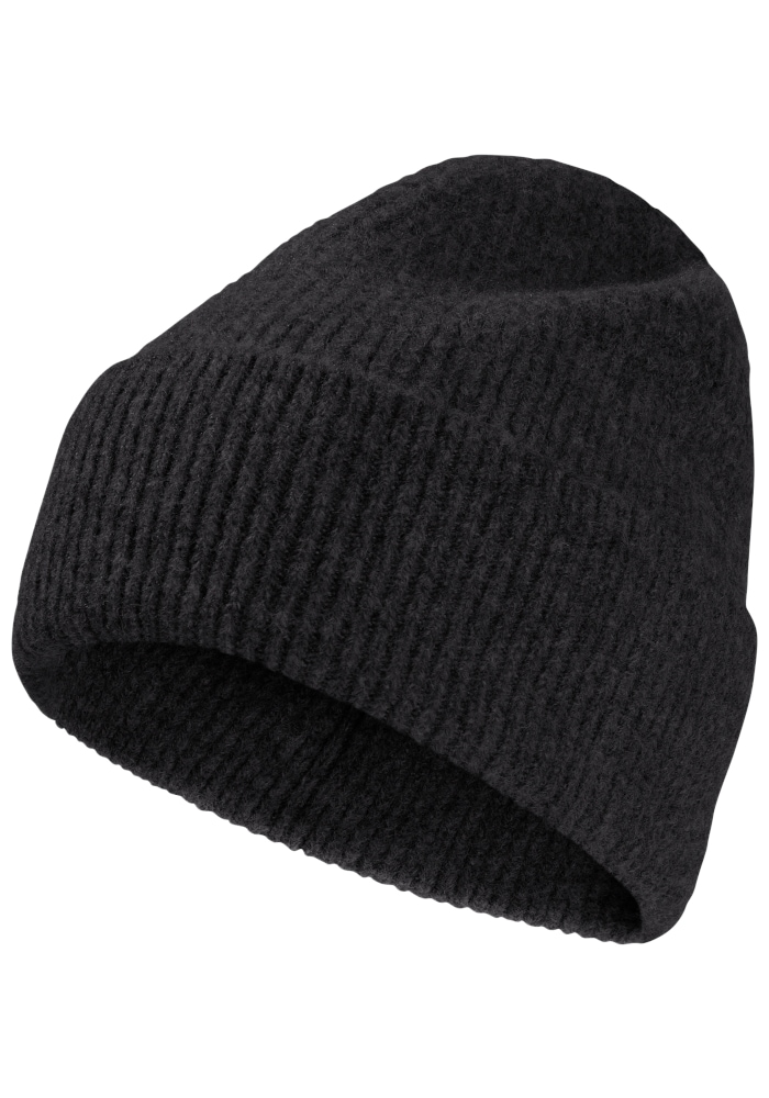 Jack Wolfskin Beanie "FUZZY BEANIE" Strickmütze, superweich, urbaner Look