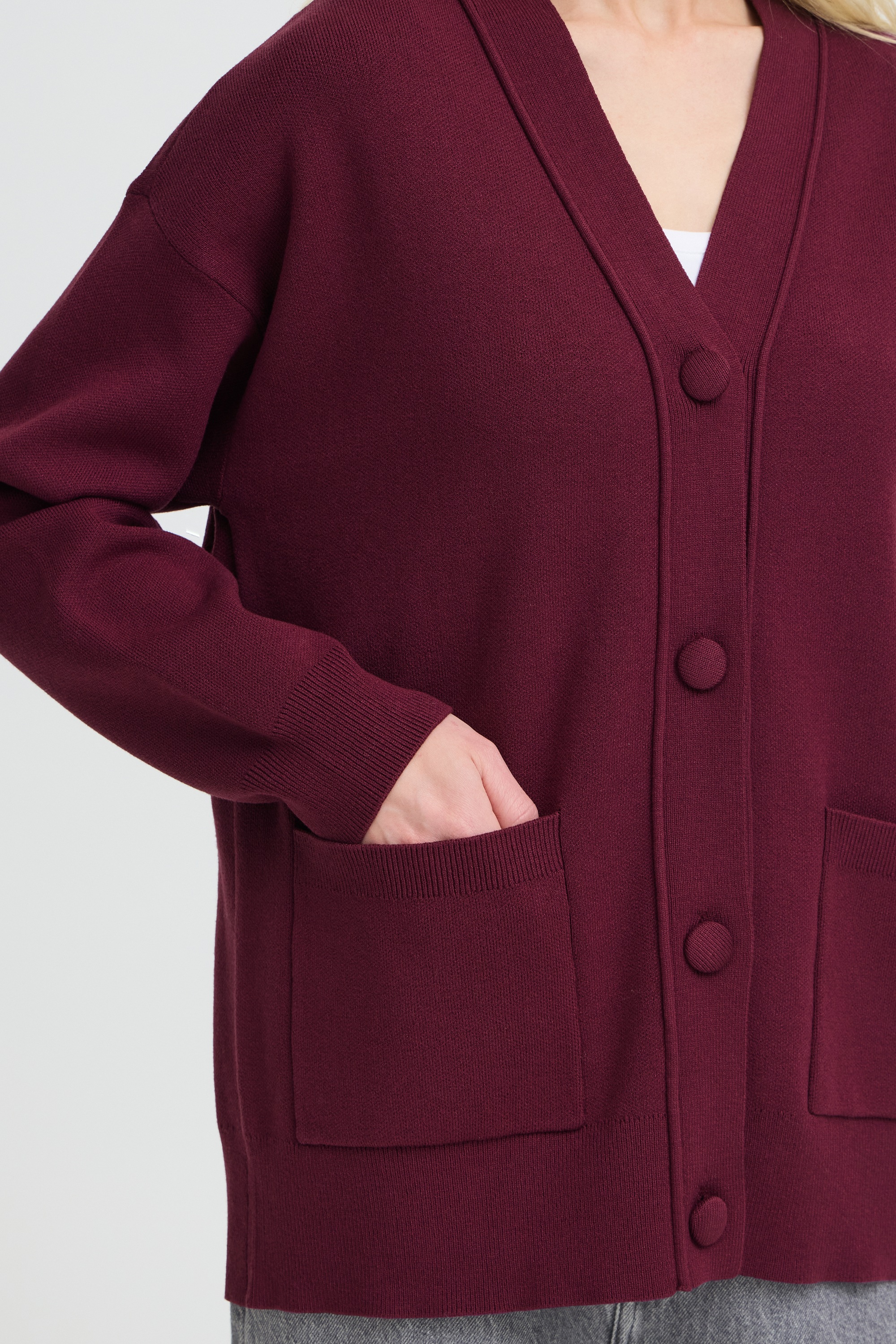 b.young Strickjacke »Damen Langarm BYOTARI«