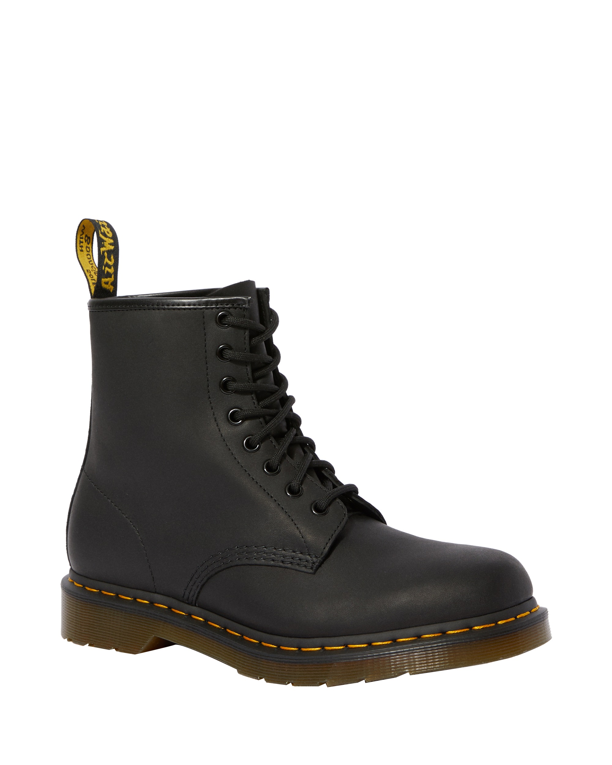DR. MARTENS Schnürboots »1460«  Blockabsatz, Schnürstiefelette mit typischer Rahmennaht