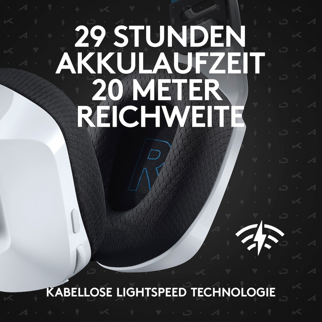 Logitech G Gaming-Headset »G733 K/DA«, Mikrofon abnehmbar