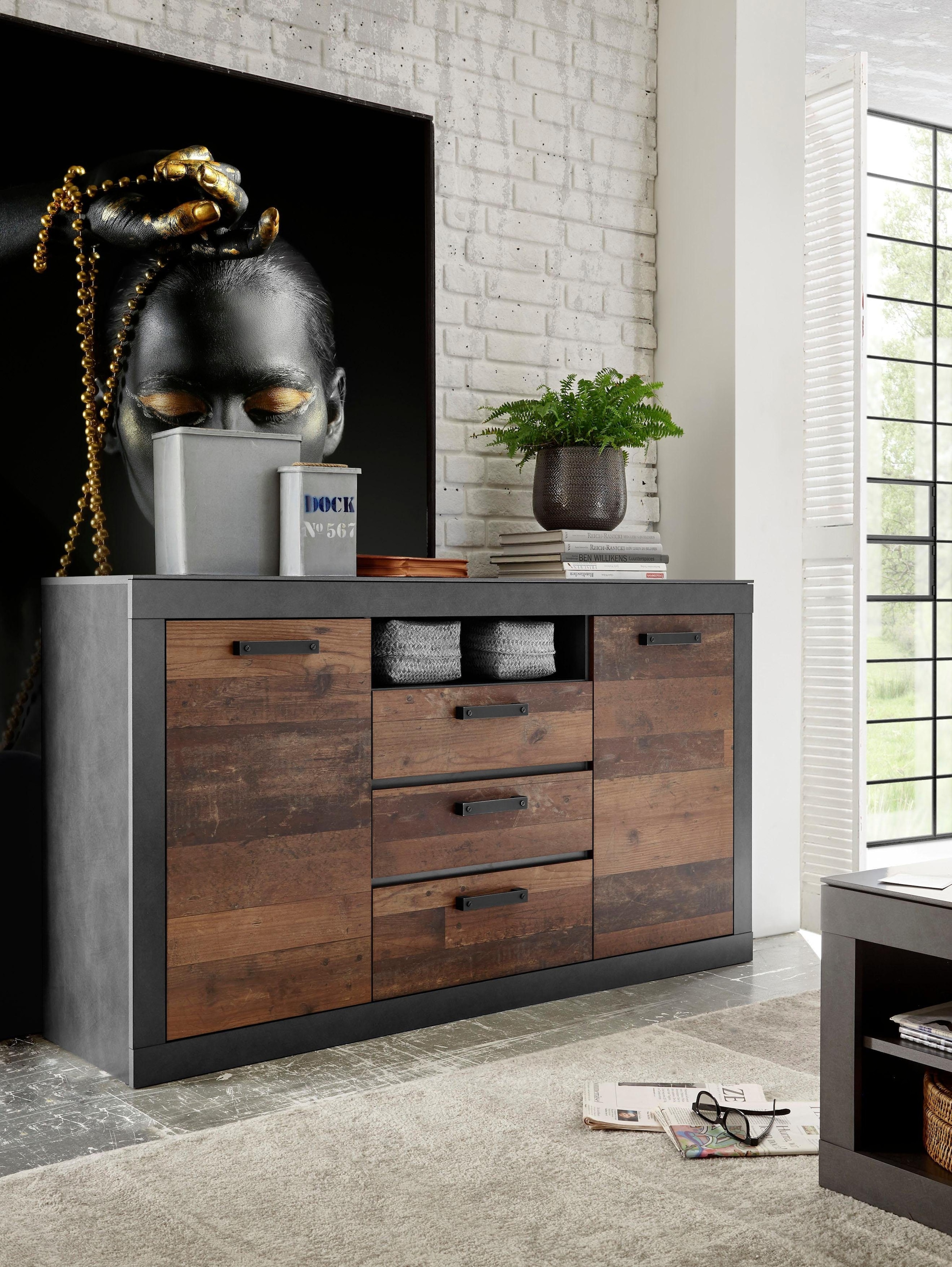 Home affaire Sideboard »BROOKLYN«, Breite ca. 153 cm