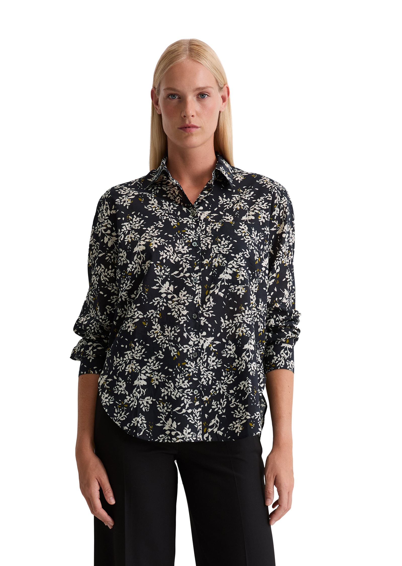 Marc OPolo Langarmbluse "aus Silky-Touch-Voile" günstig online kaufen