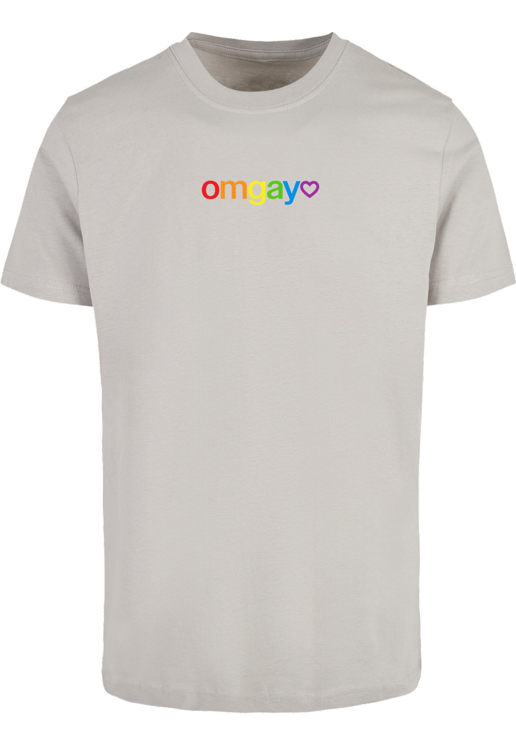 MisterTee T-Shirt "MisterTee OMGay Rainbow Pride Tee" 1 Stk.