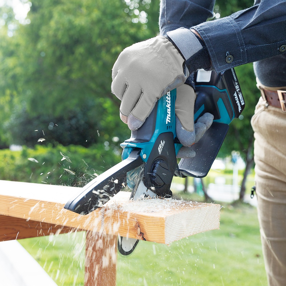 Makita Akku-Säge »Astsäge DUC101RF01«, (Set), mit Akku und Ladegerät, 18V, 10 cm, 8 m/s