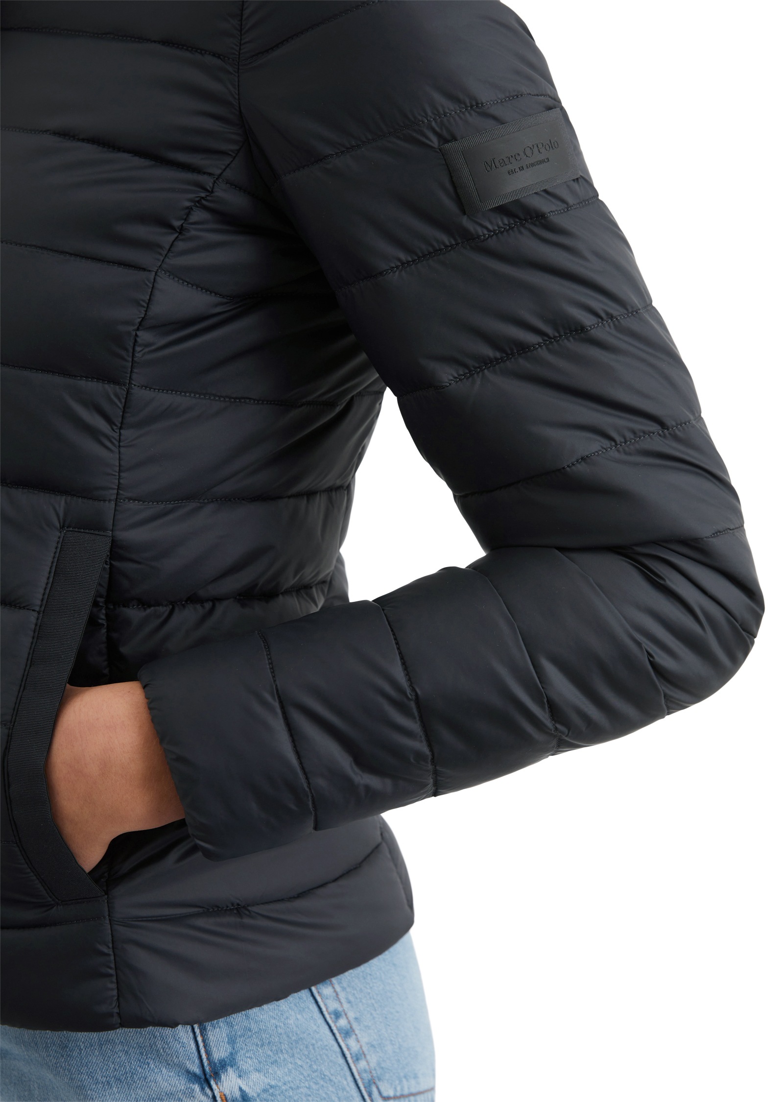 Marc O'Polo Steppjacke, superleichtes Modell mit recycelter Wattierung
