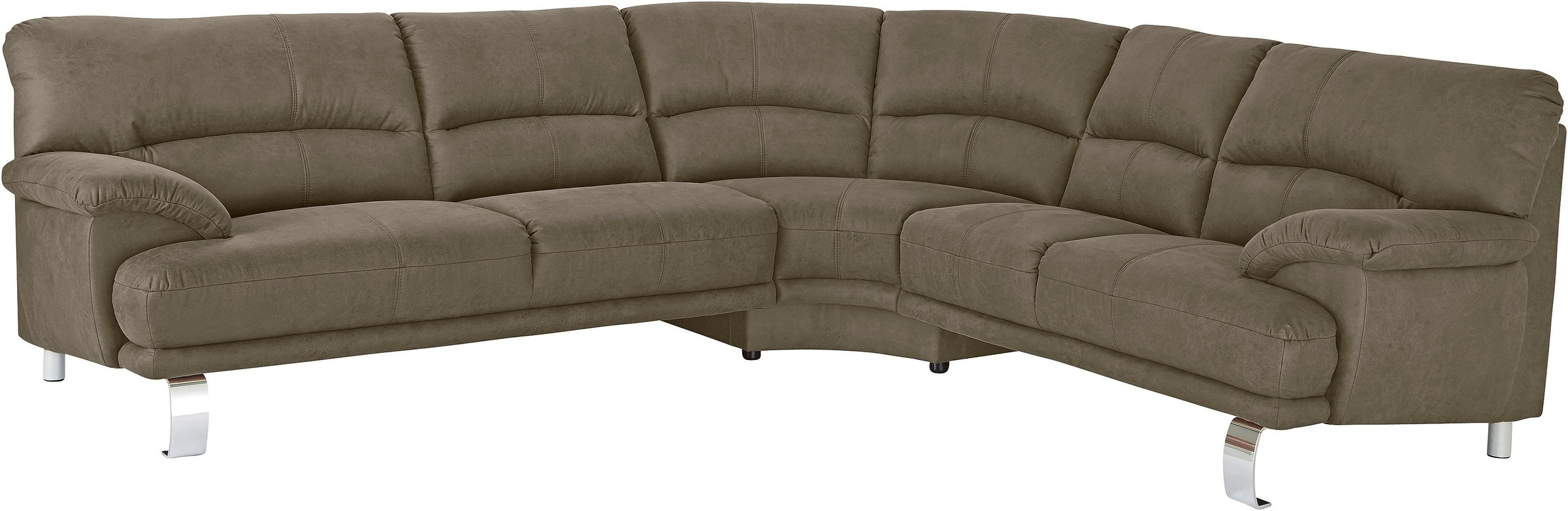 TRENDMANUFAKTUR Ecksofa "Cecilia II, in italienischen Design, bequem, hoher günstig online kaufen