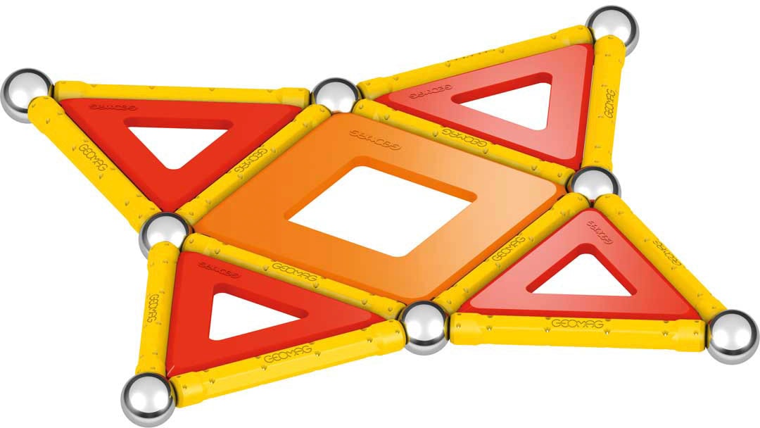 Geomag™ Magnetspielbausteine »GEOMAG™ Classic Panels, Recycled«, (35 St.), aus recyceltem Material; Made in Europe