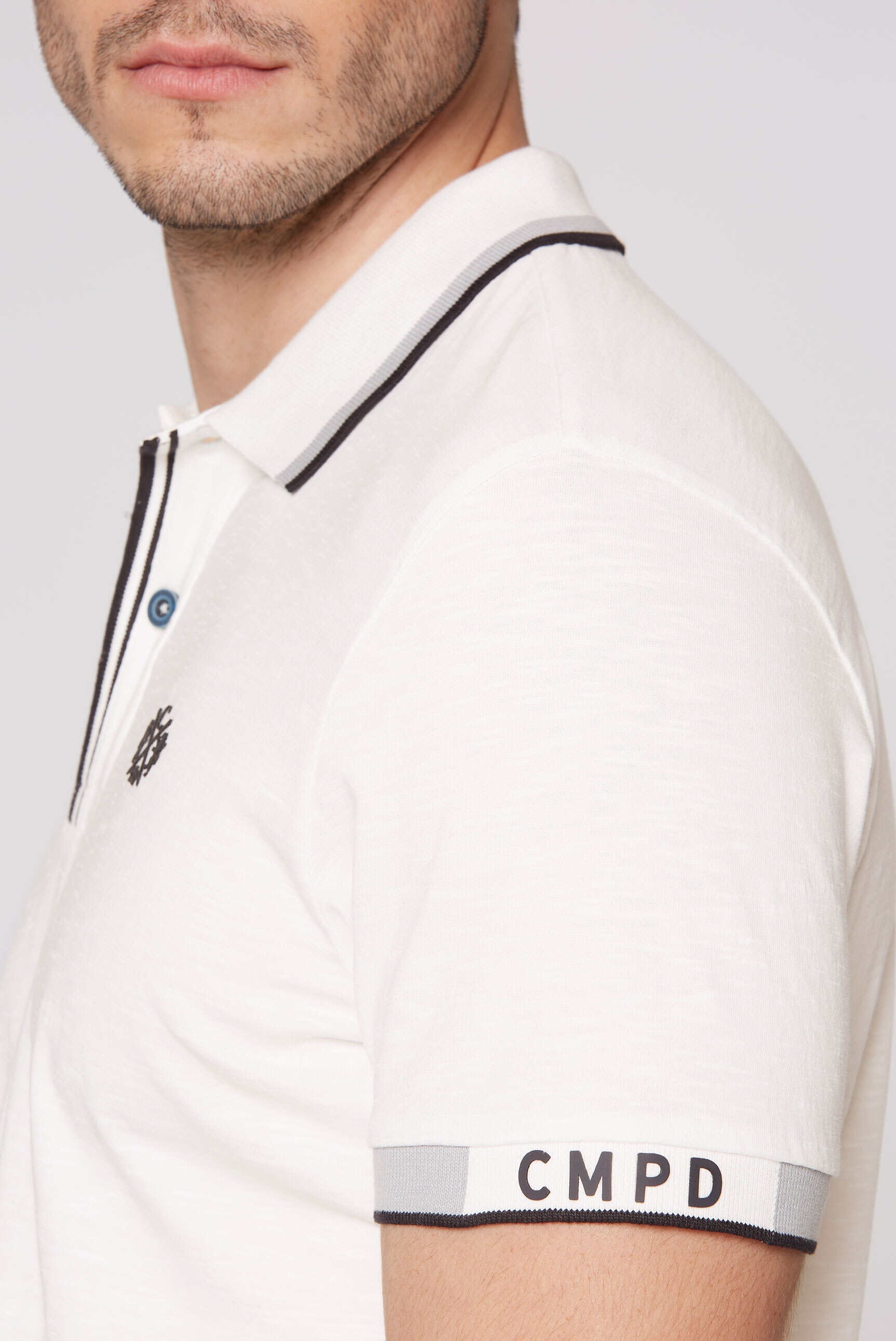 CMPD Poloshirt, aus Baumwolle