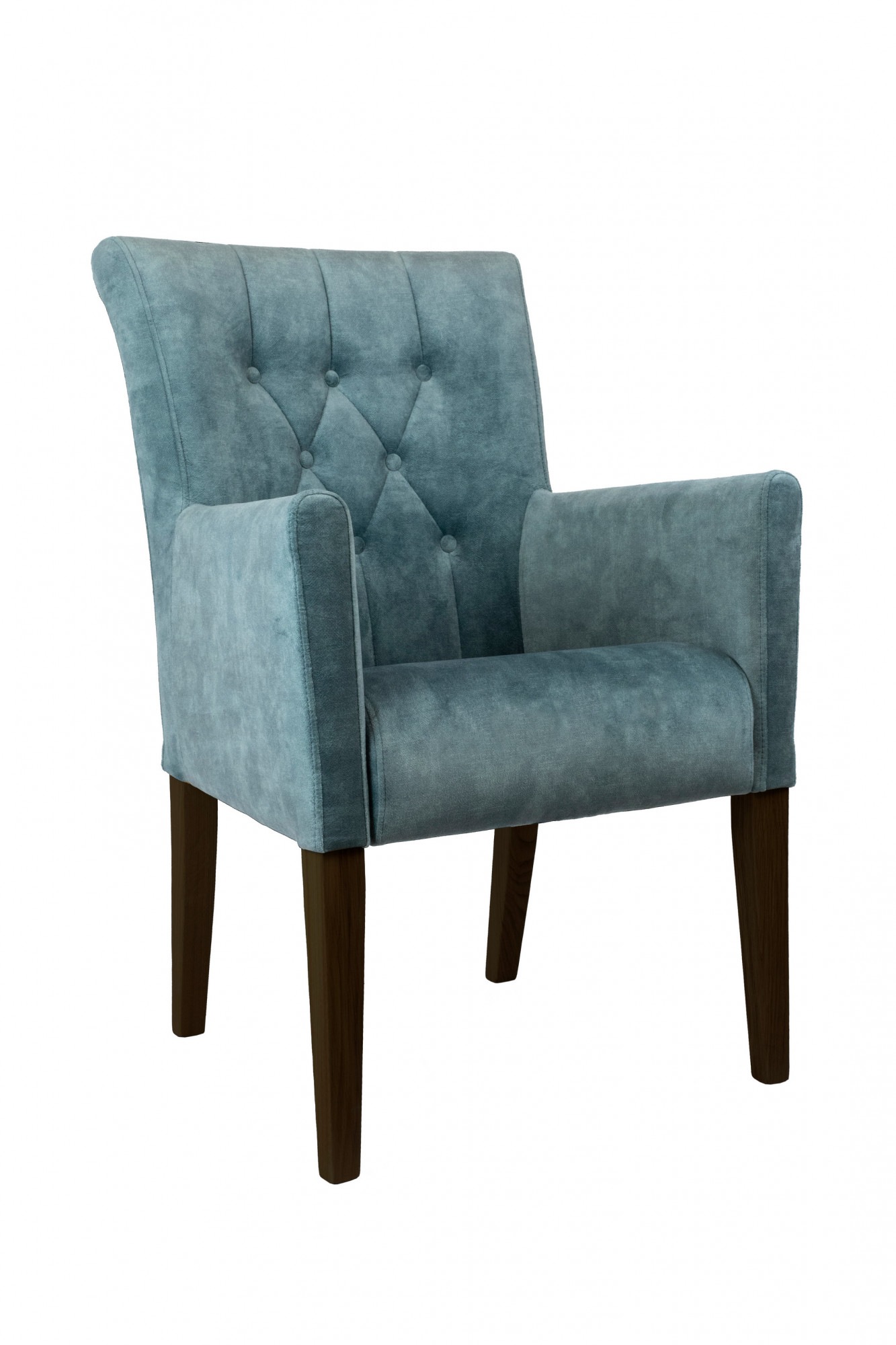 Home affaire Armlehnstuhl "Cortega Esszimmerstuhl mit Knopfheftung" () 1 St günstig online kaufen