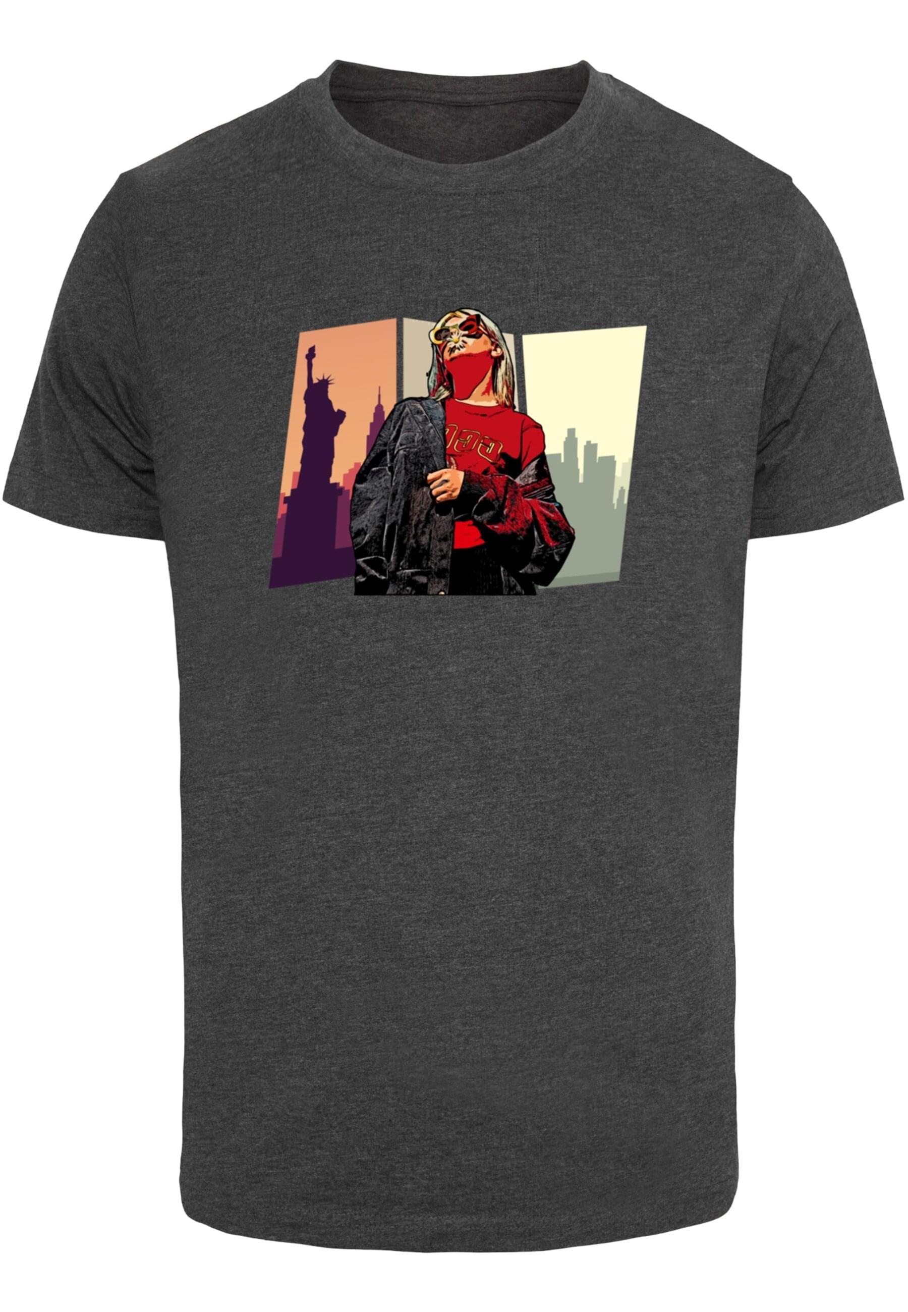 Merchcode T-Shirt "Merchcode Herren Grand Red Girl T-Shirt Round Neck", (1 günstig online kaufen