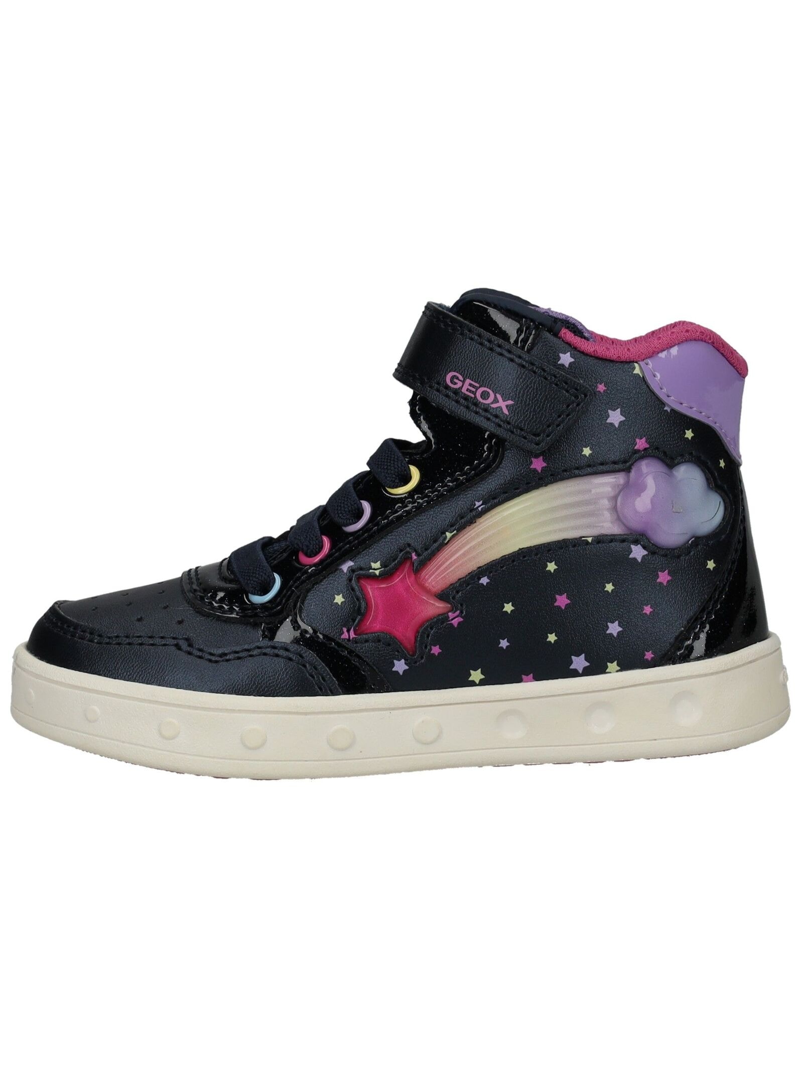 Geox Sneaker »Geox Sneaker Lederimitat/Textil«
