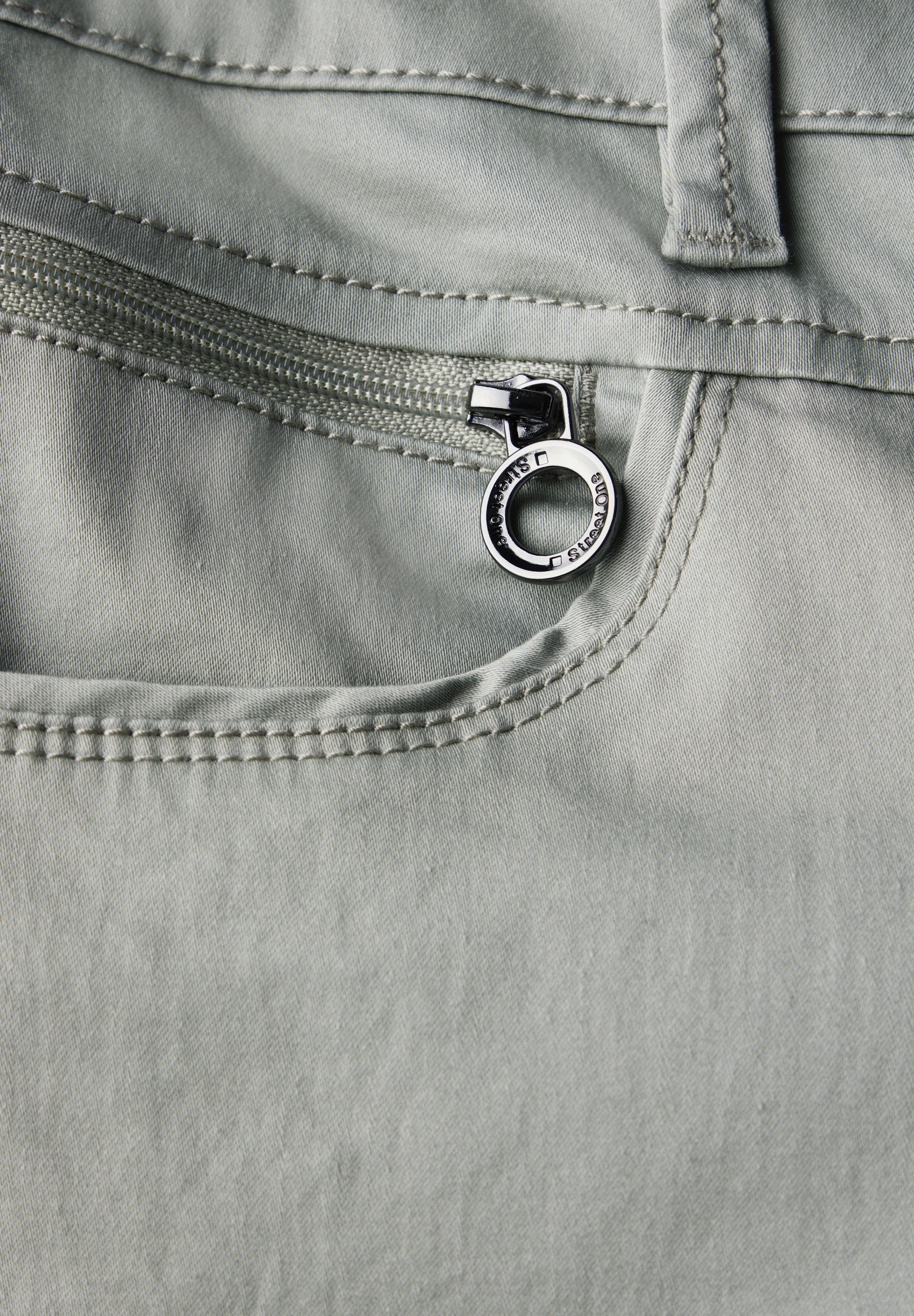 STREET ONE Chinohose, Middle Waist