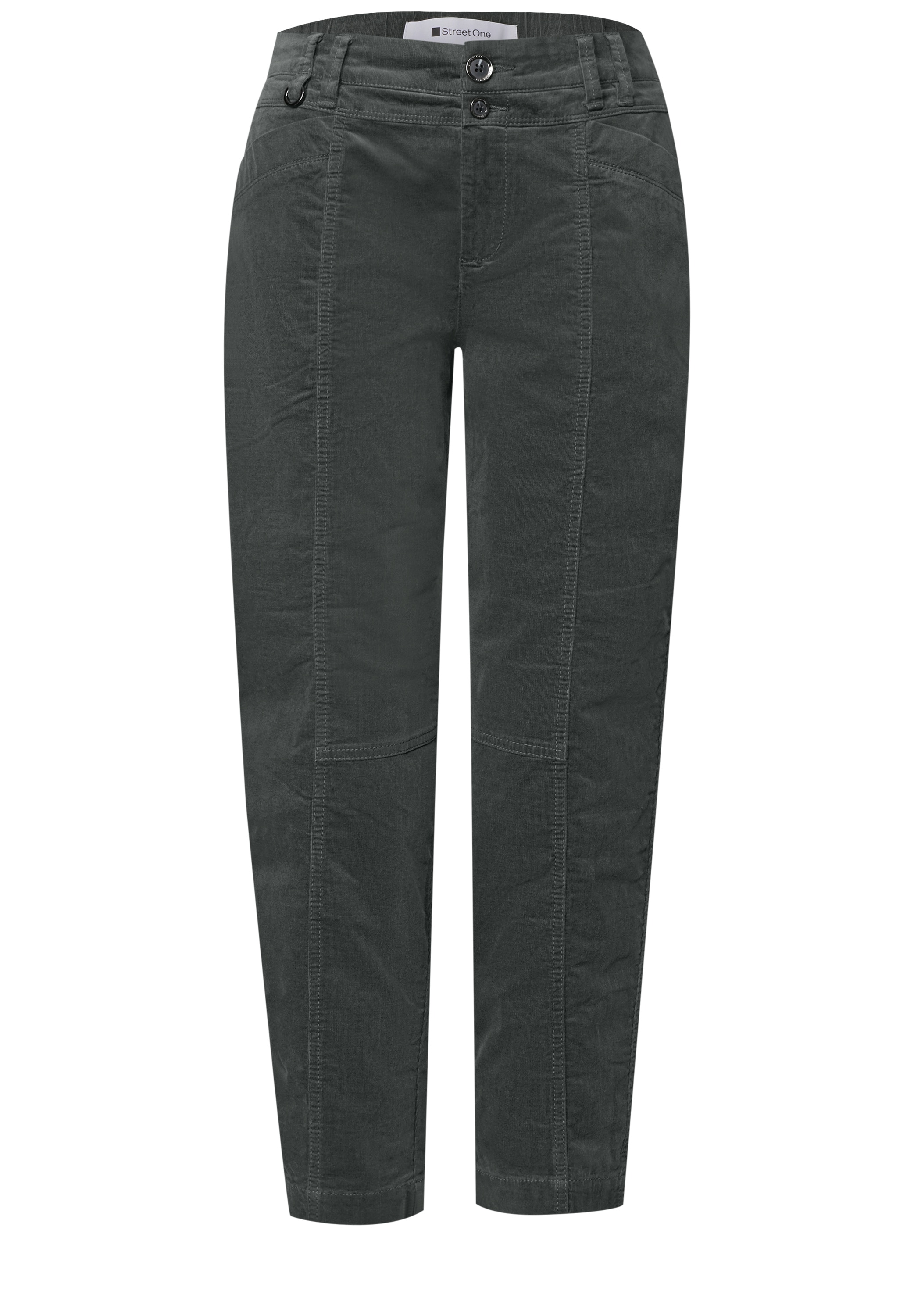 STREET ONE Cordhose  im Barrel Fit / Eingrifftaschen