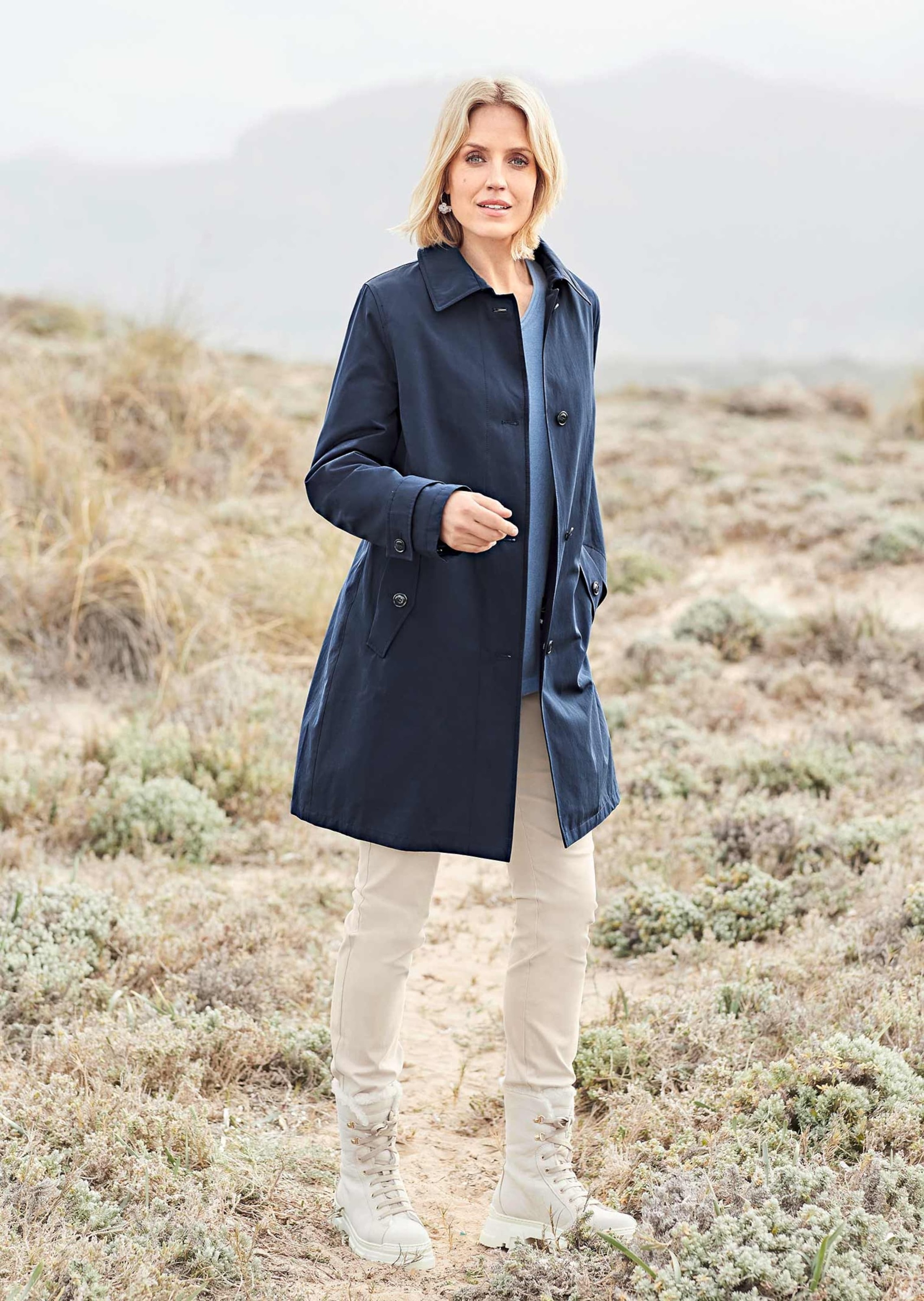 GOLDNER Langmantel »Kurzgröße Mantel für jede Jahreszeit«