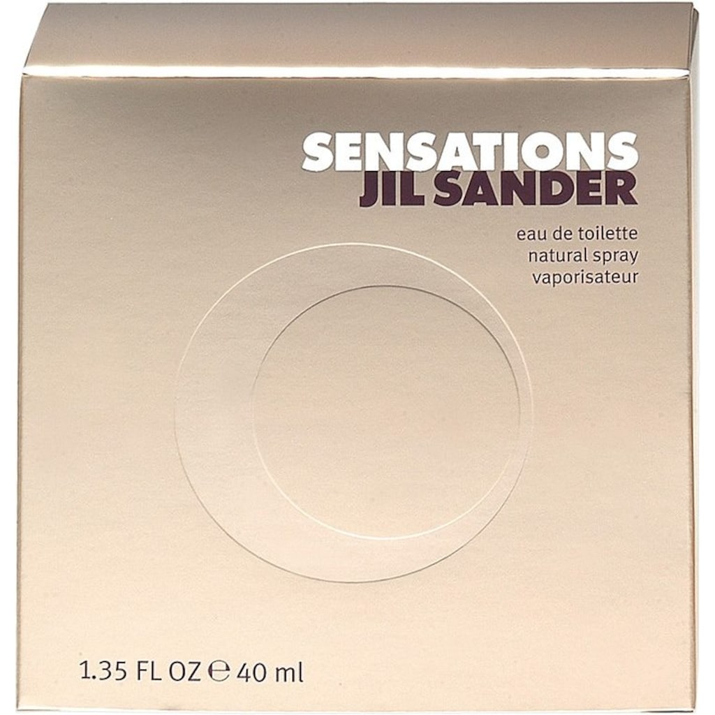 JIL SANDER Eau de Toilette »Sensations«