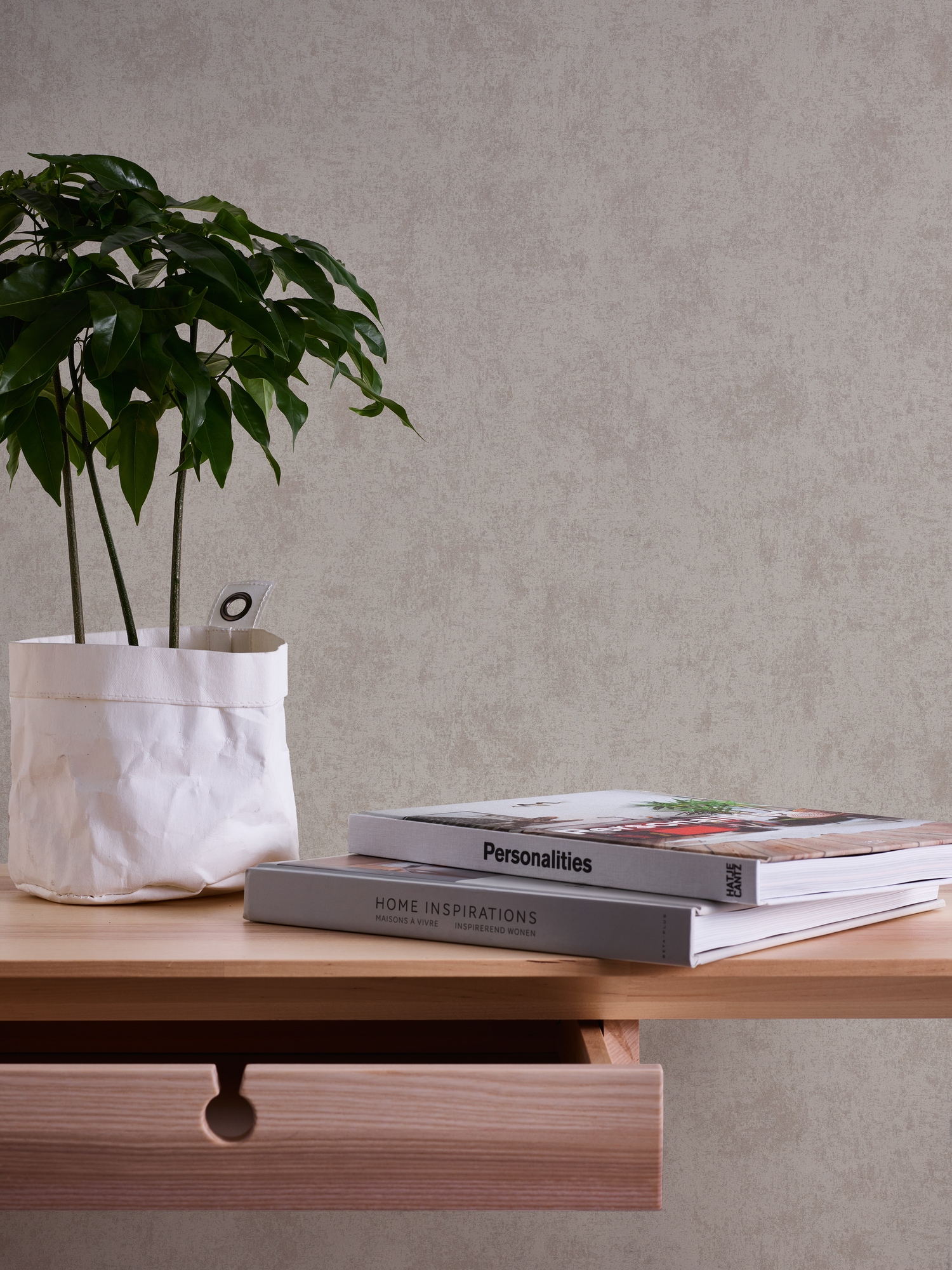 A.S. Création Vliestapete »Tapete Metallic« abstrakt | glänzend | organisch glatt Tapete Putzoptik Glatt Tapeten Wohnzimmer Schlafzimmer Küche Flur Büro