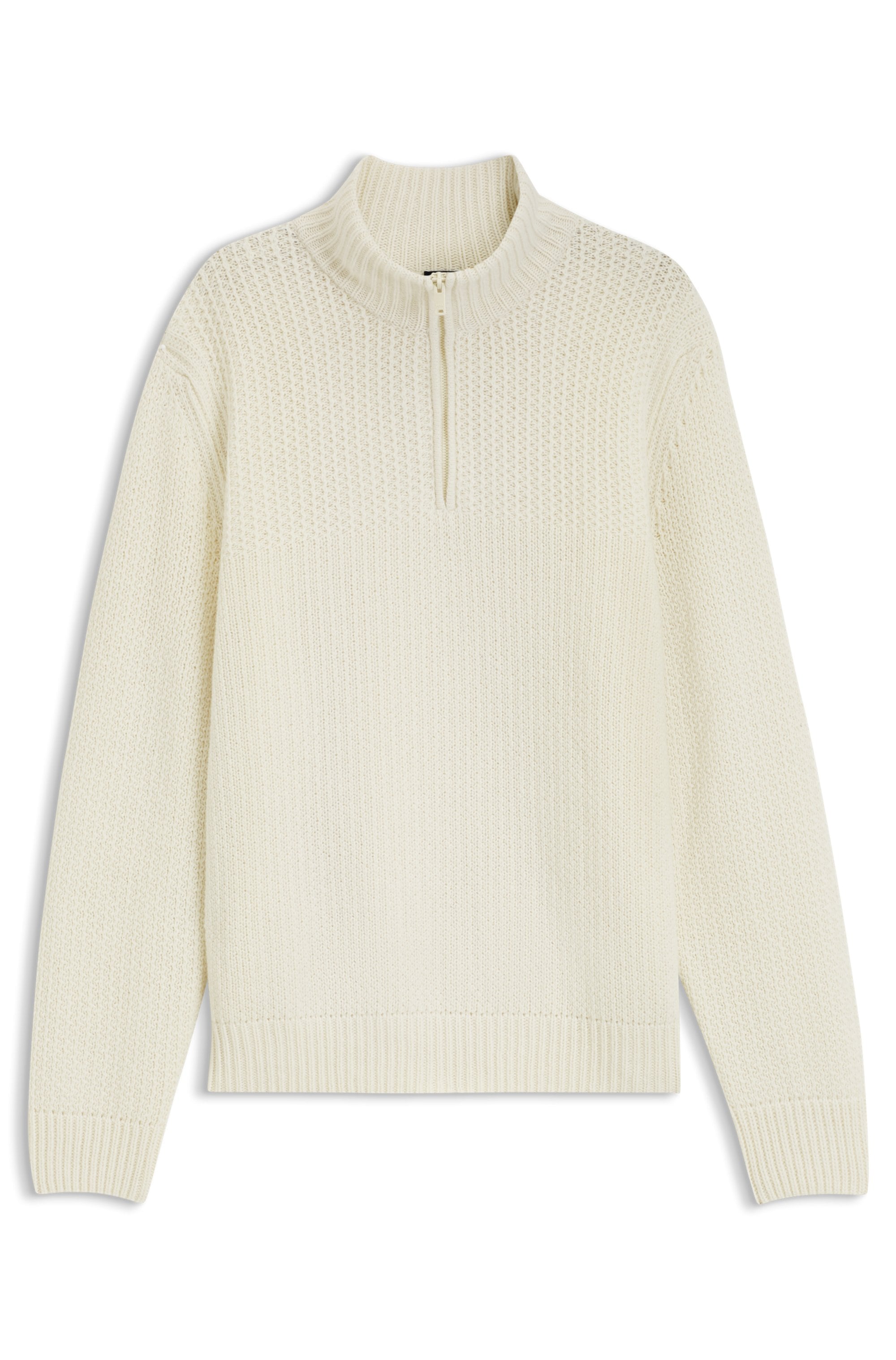 BOSS ORANGE Strickpullover »Kenter« mit Schurwolle, Regular Fit, Strukturstrick