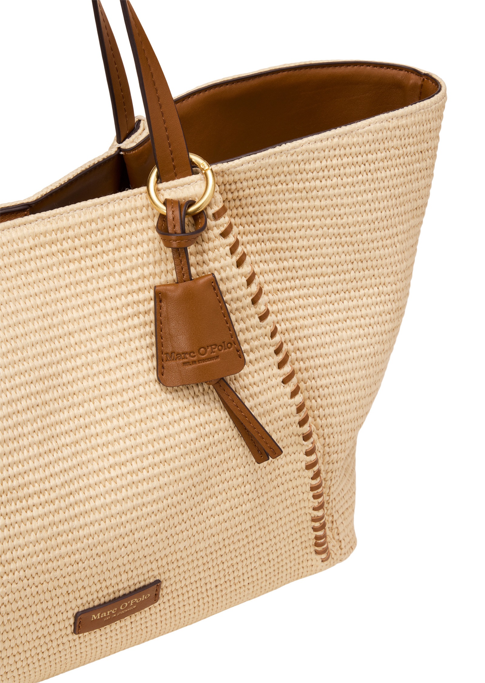 Marc O'Polo Shopper »mit edlen Echtleder-Details«