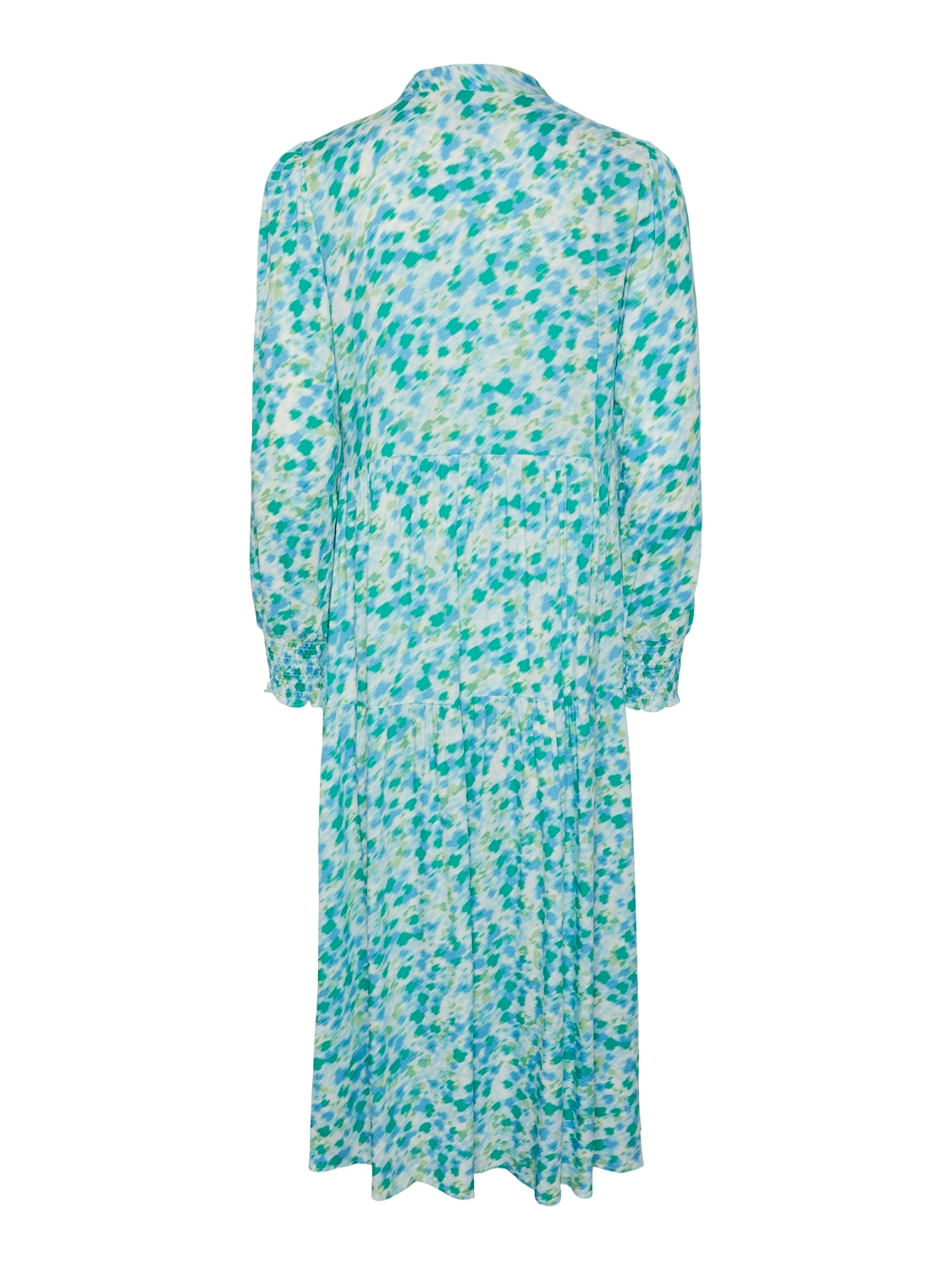 Y.A.S Maxikleid "YASALIRA LS LONG SHIRT DRESS S. NOOS", mit Volant günstig online kaufen