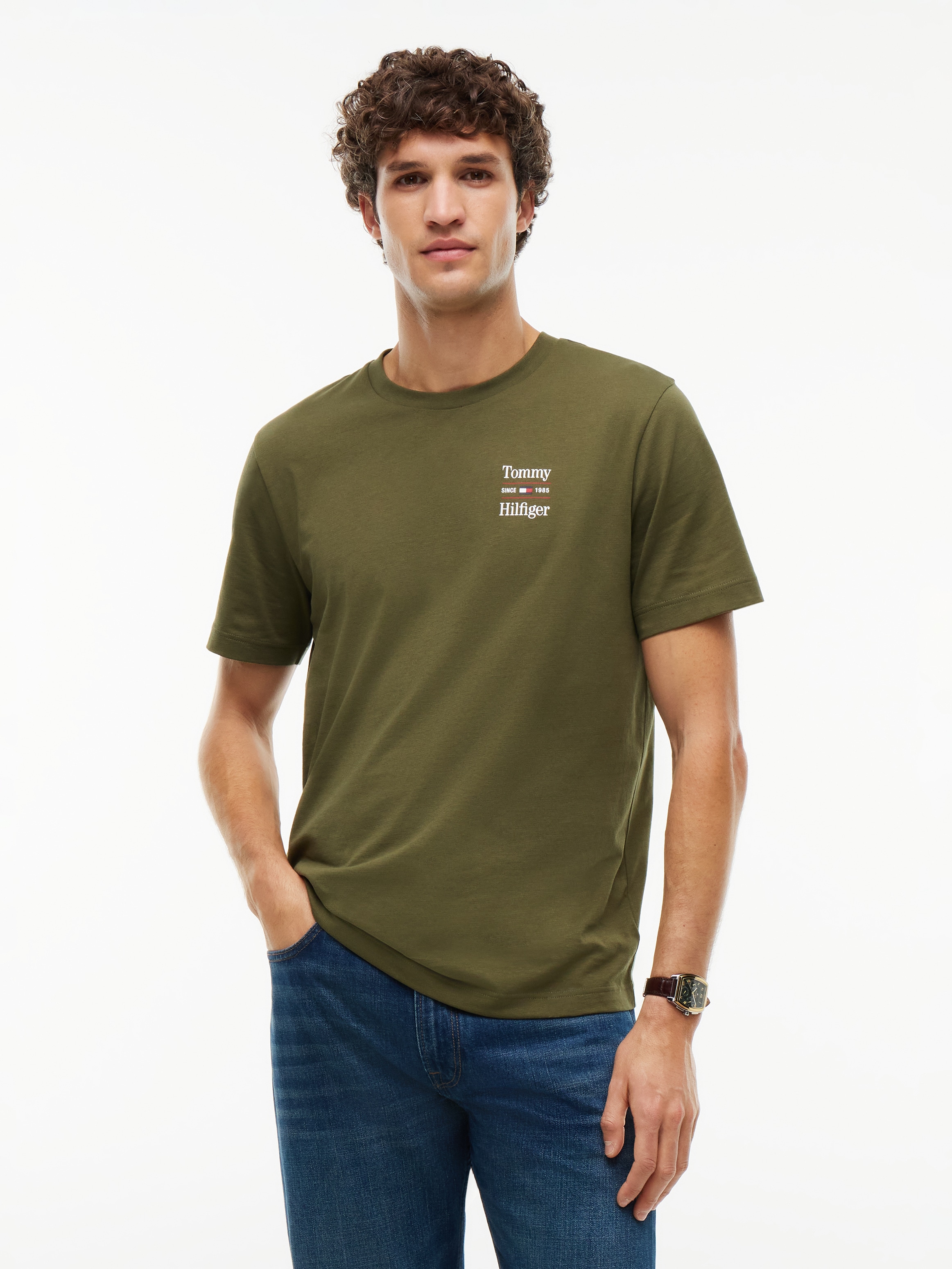 Tommy Hilfiger T-Shirt »2 PACK CHEST GRAPHIC REG TEES« 2