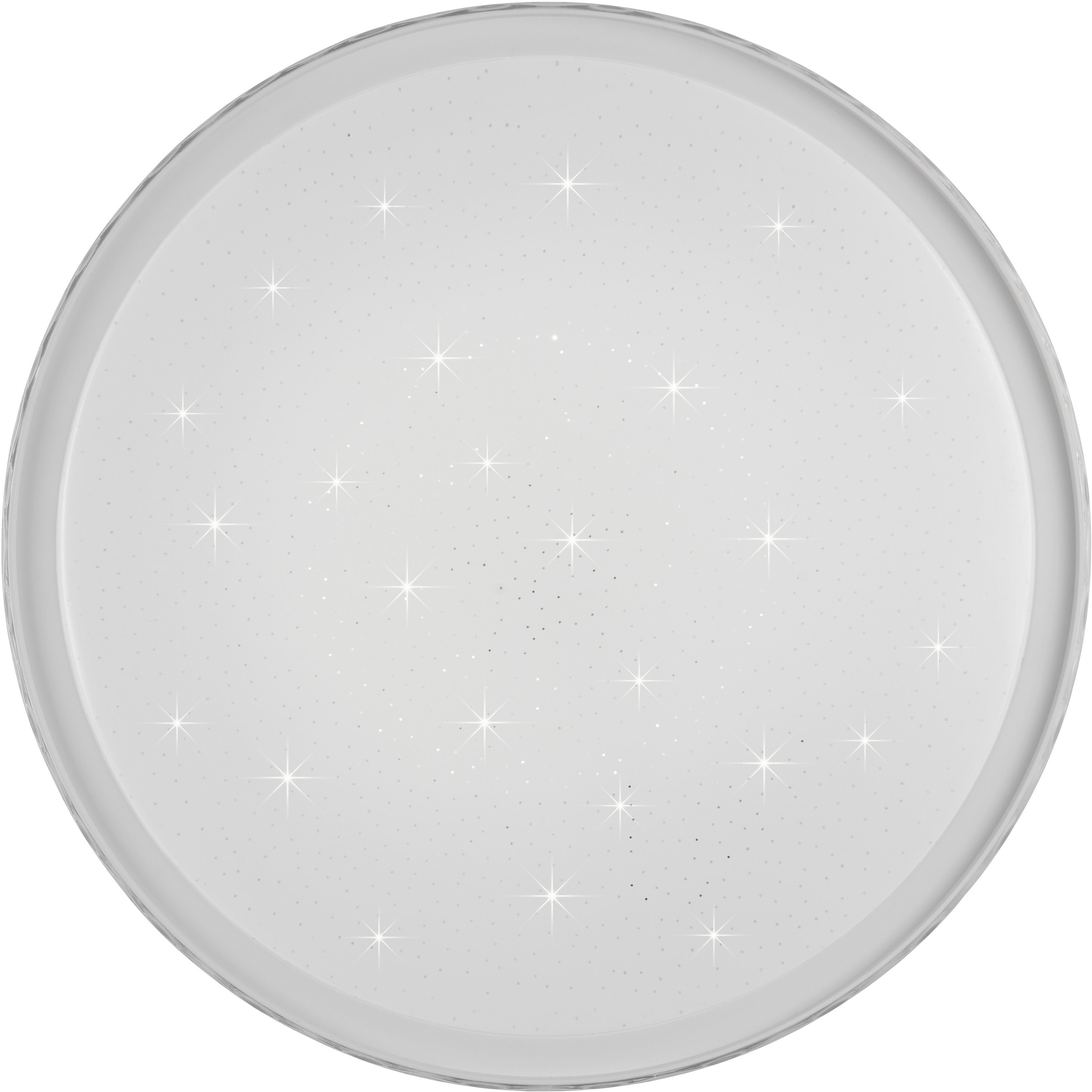REALITY Leuchten LED Deckenleuchte »VARDA, LED Deckenlampe 24W 2500 Lumen, CCT 2700-6500K, Fernbedienung«, 1 flammig, Leuchtmittel LED-Board | LED fest integriert, Starlight, Memoryfunktion, Nachtlicht, Switch Dimmer, Timer Ø 39 cm