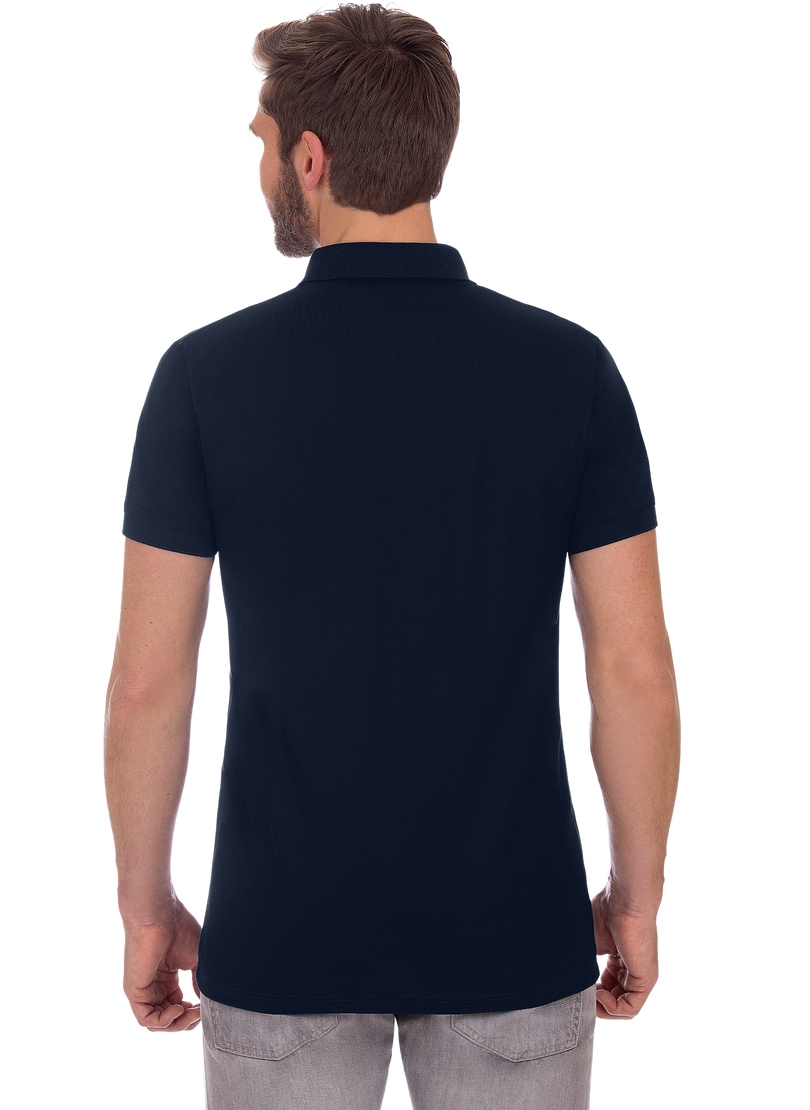 Trigema Poloshirt »TRIGEMA Slim Fit Poloshirt aus DELUXE-Piqué«, (1 tlg.)