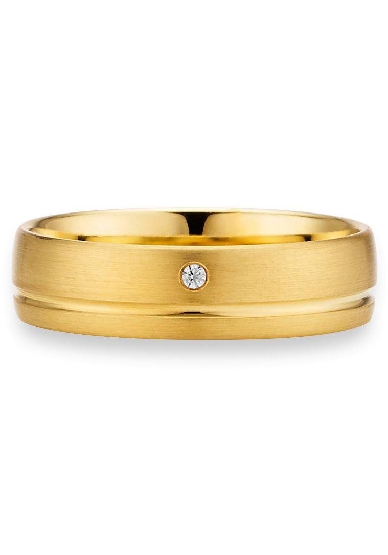 Phönix Trauring »Schmuck Geschenk Gold 333 Trauring Ehering LIEBE versch. Varianten«, Made in Germany, wahlweise mit oder ohne Brillant