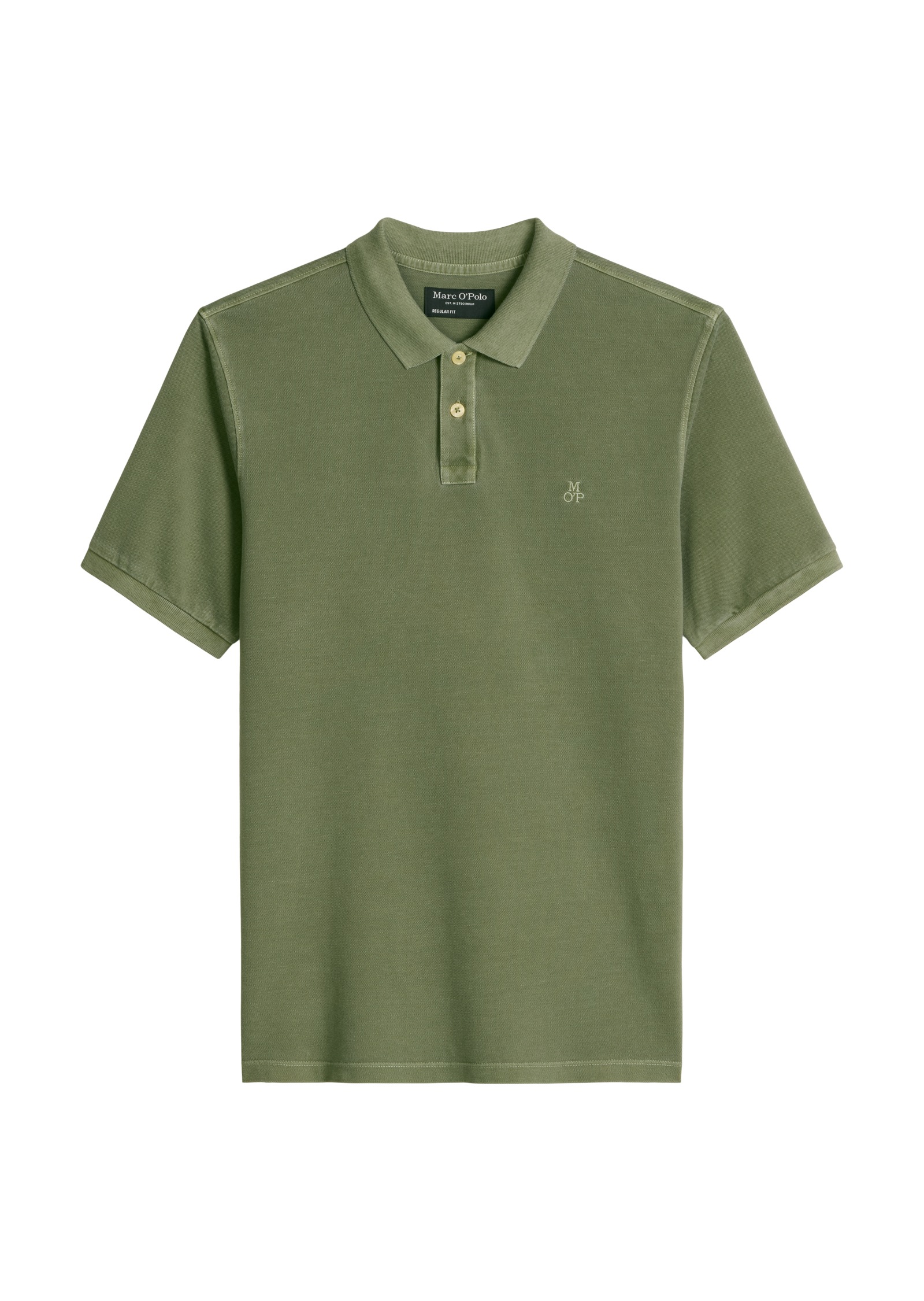 Marc O'Polo Poloshirt Piqué regular garment-dyed aus Bio-Baumwolle