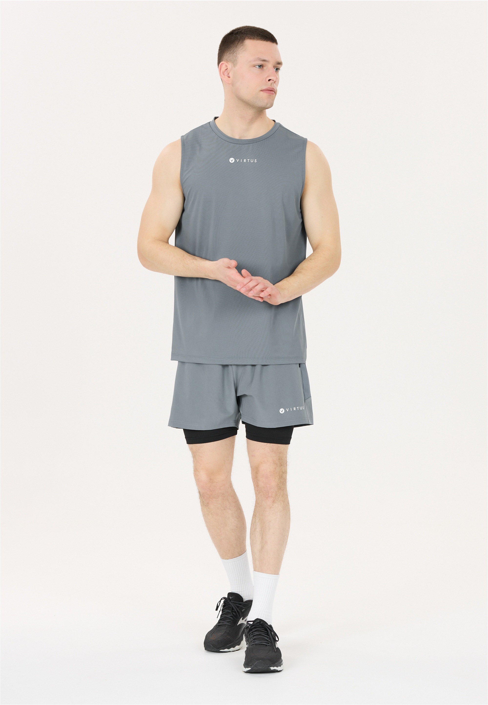 Virtus Muskelshirt »Roger V2« mit praktischer Quick-Dry-Funktion