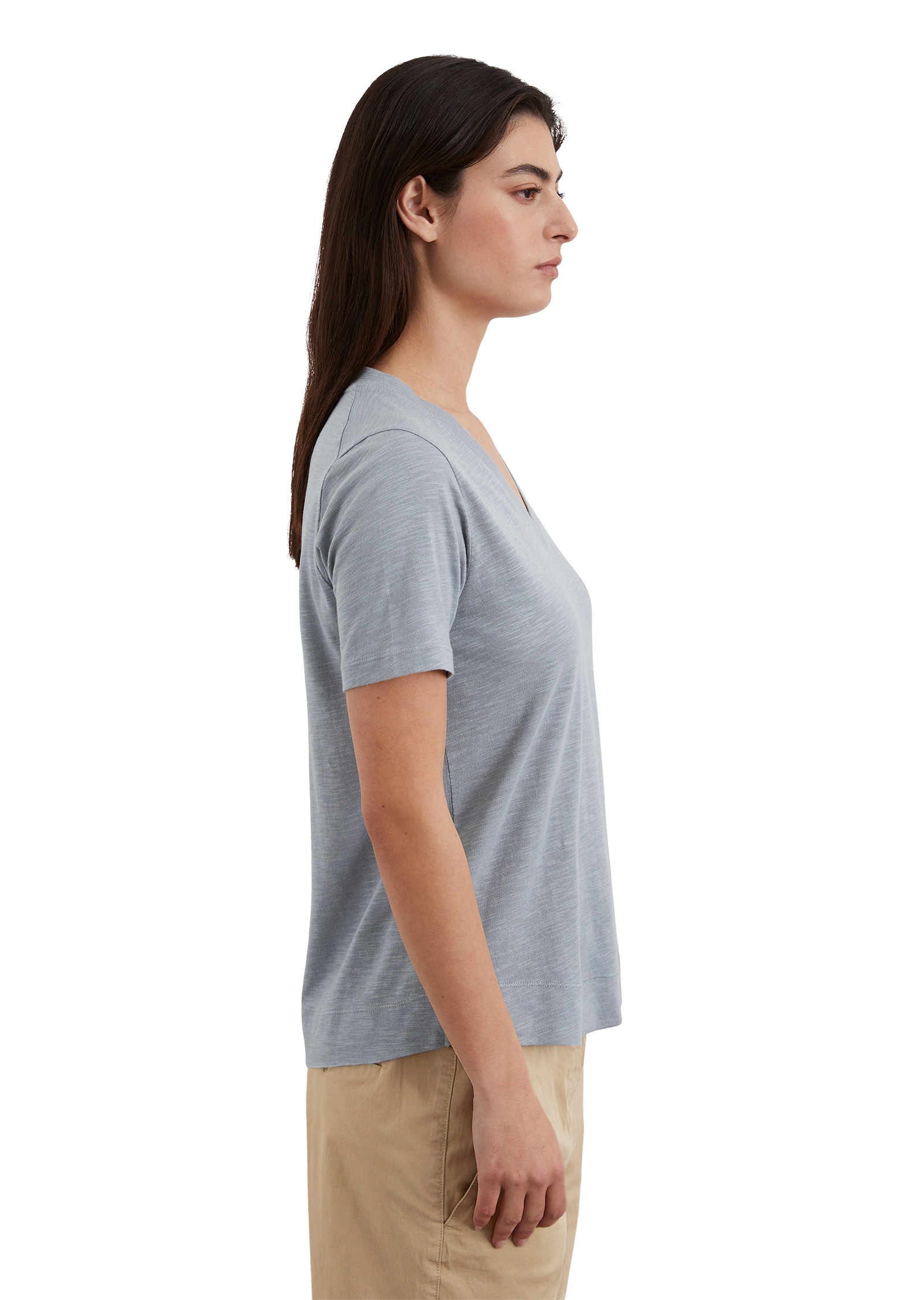 Marc O'Polo T-Shirt »aus Baumwolle-Viskose-Mix«